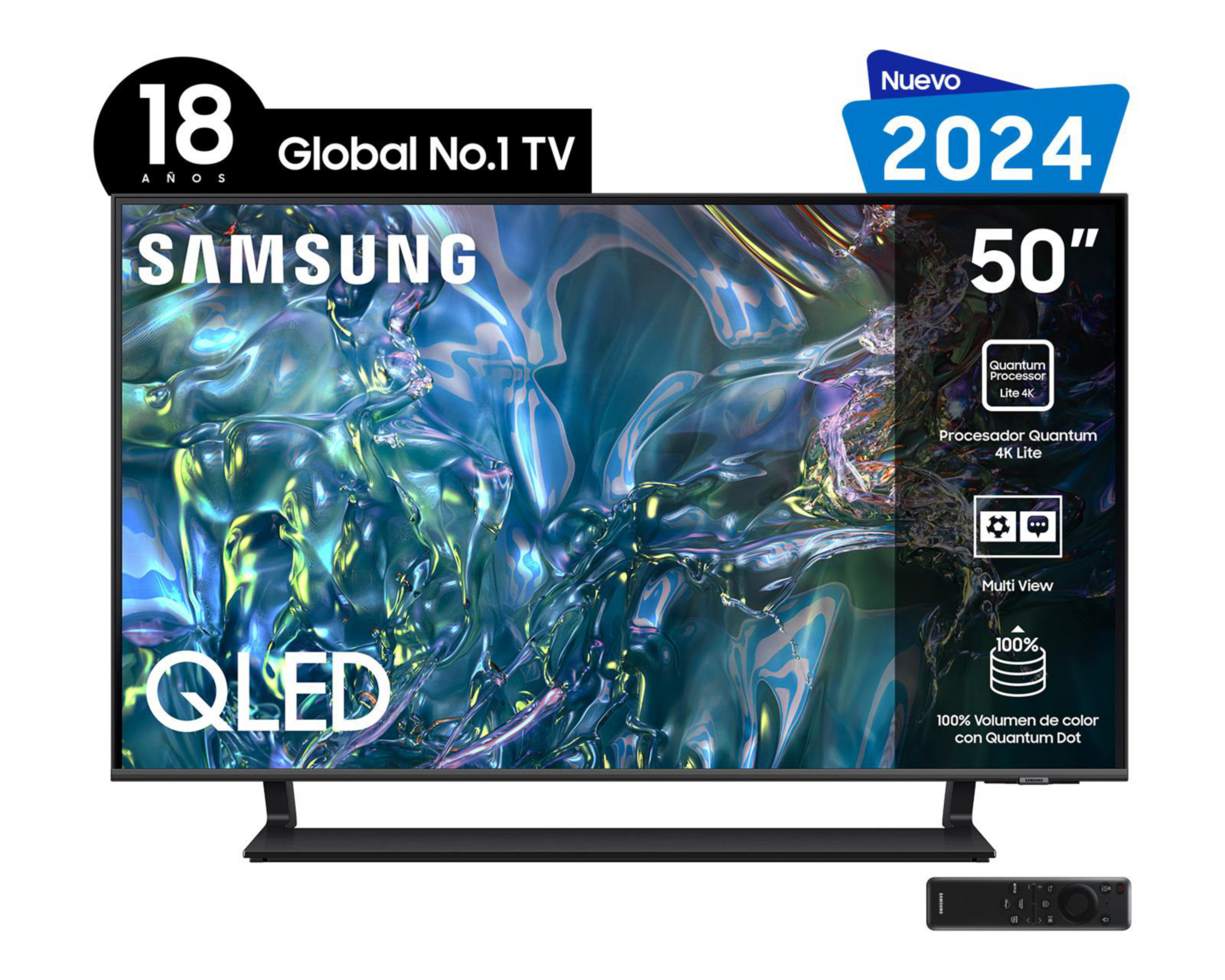 Foto 2 pulgar | Pantalla Smart TV Samsung Quantum Dot 50 Pulgadas 4K QN50Q65DAFxZx