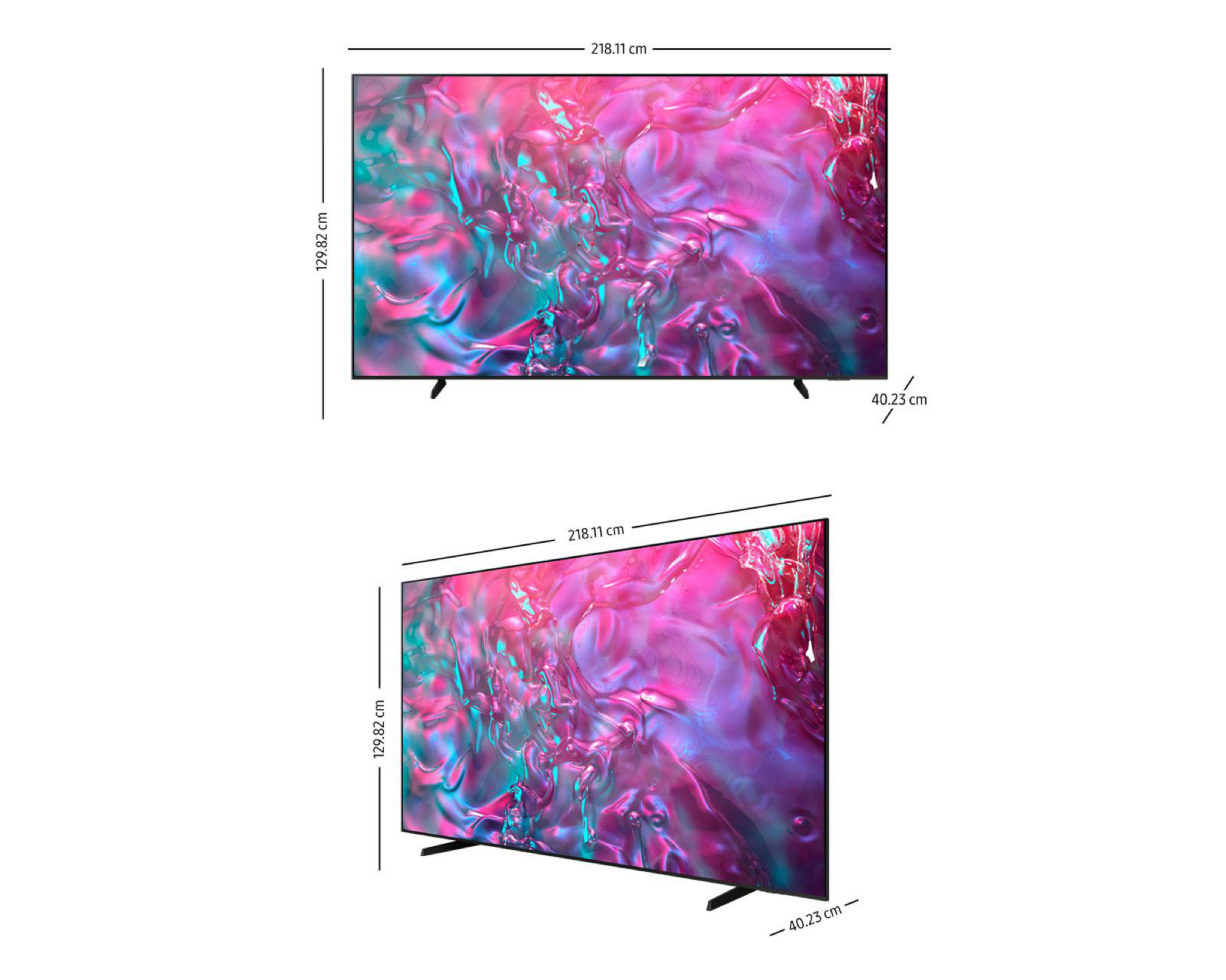 Foto 11 pulgar | Pantalla Smart TV Samsung LED 98 Pulgadas Crystal UHD 4K DU9000