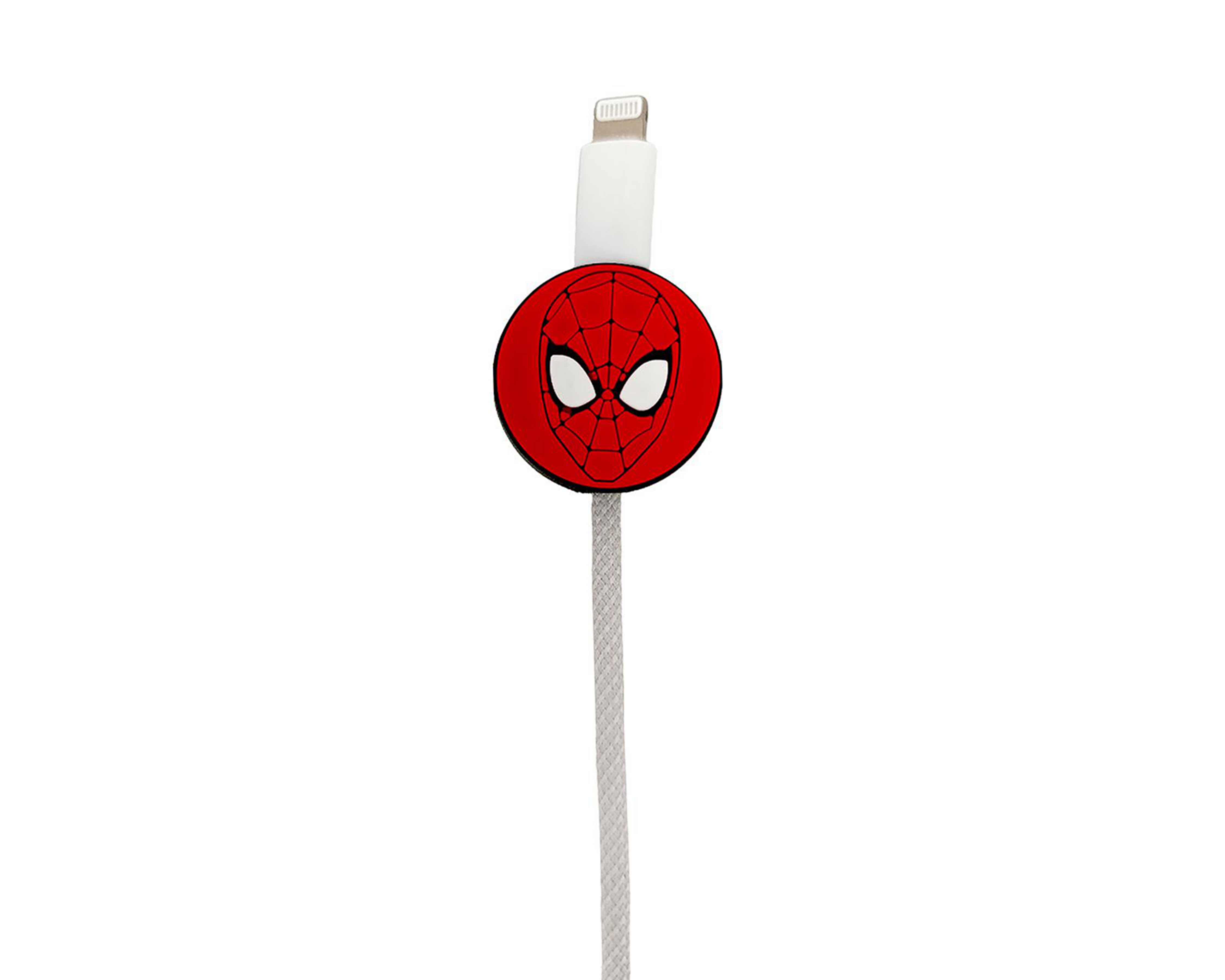 Foto 4 pulgar | Protector de Cable Gairet Spider-Man 2 Piezas