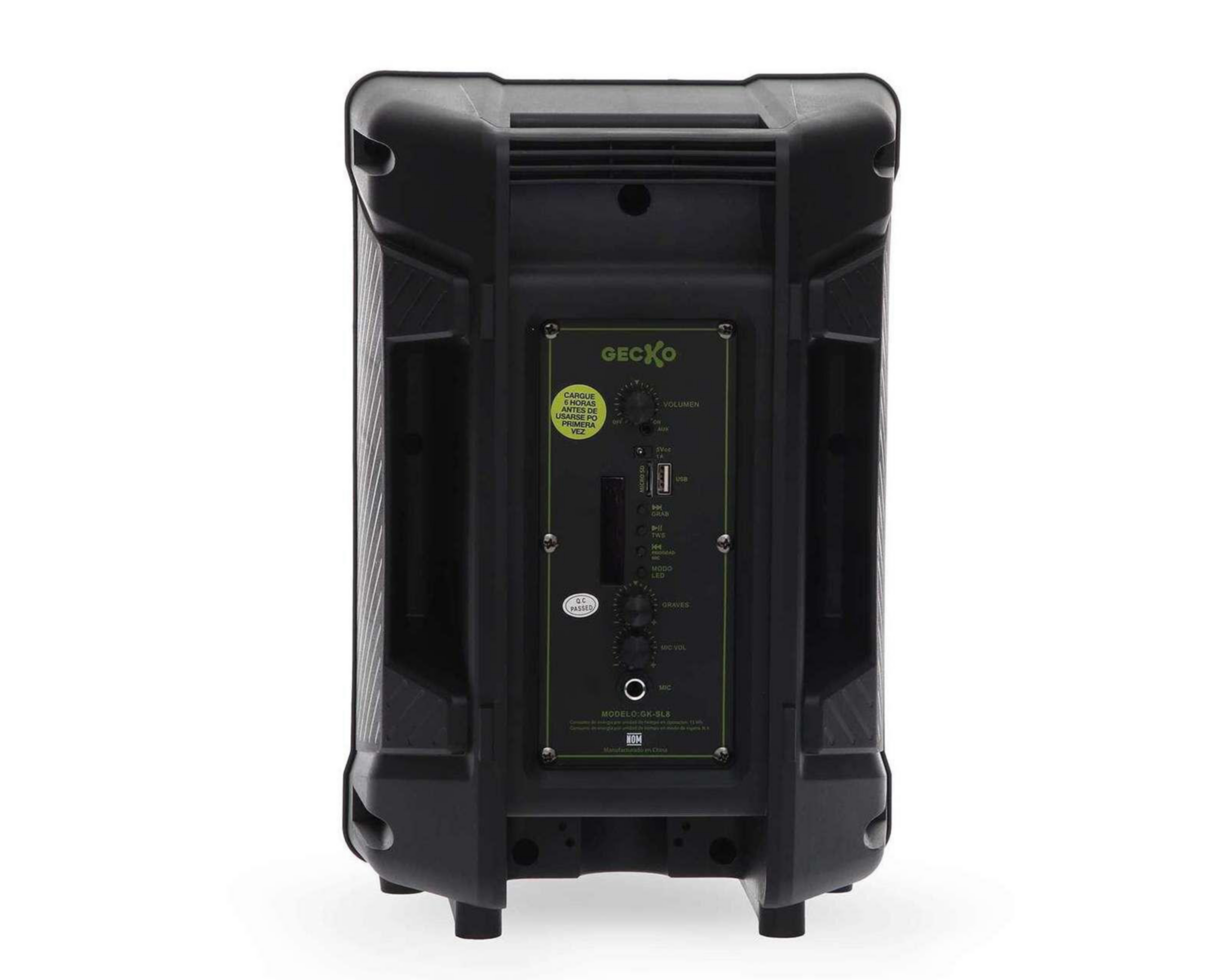 Foto 6 pulgar | Bocina Bluetooth Portátil Gecko GK-SL8 5,000 W con Control de Graves
