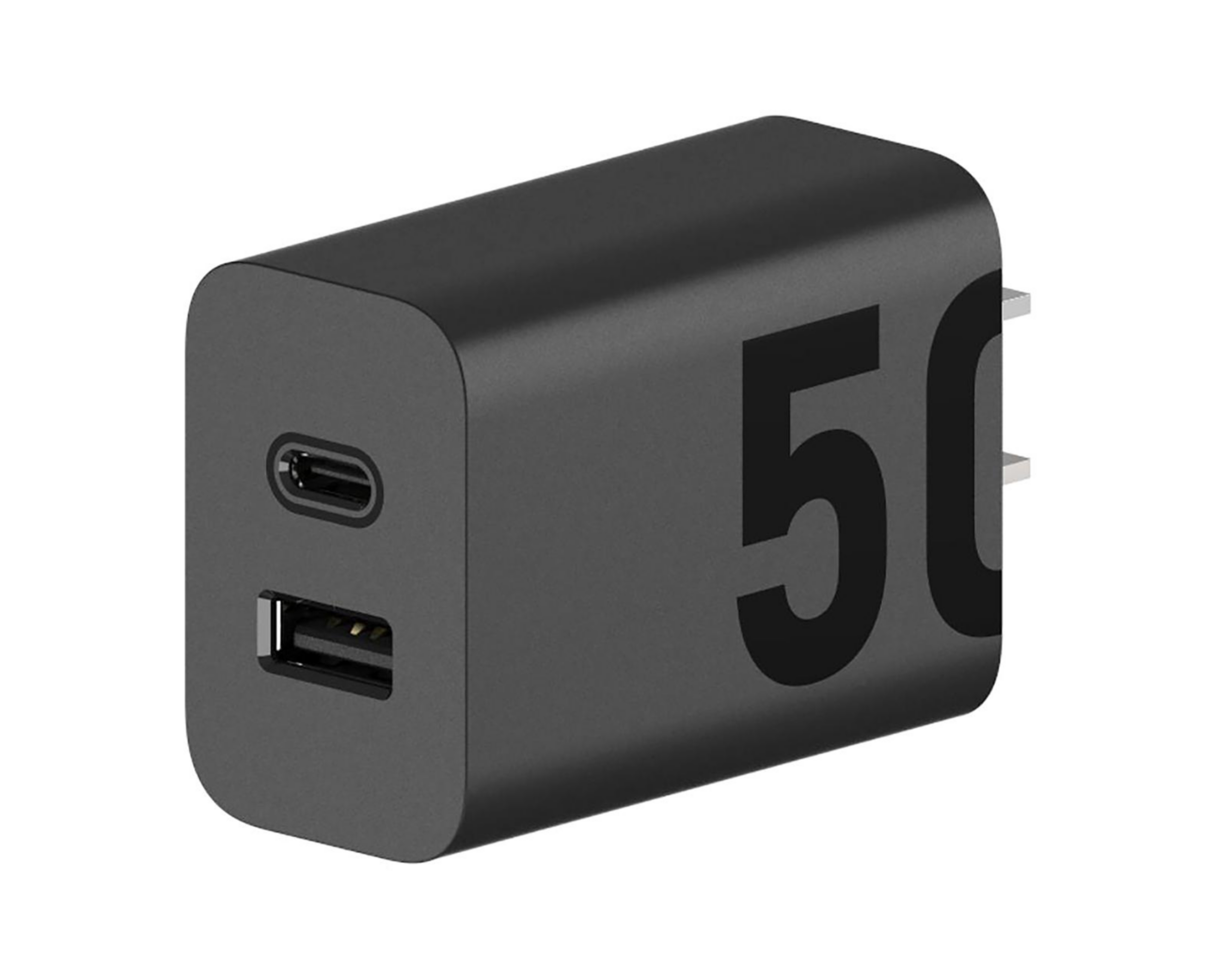 Adaptador de Corriente con Entrada USB-A y USB-C Motorola 50 W