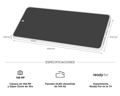 Foto 8 | AT&T/Unefon Motorola Moto Edge 20 5G 128 GB Blanco