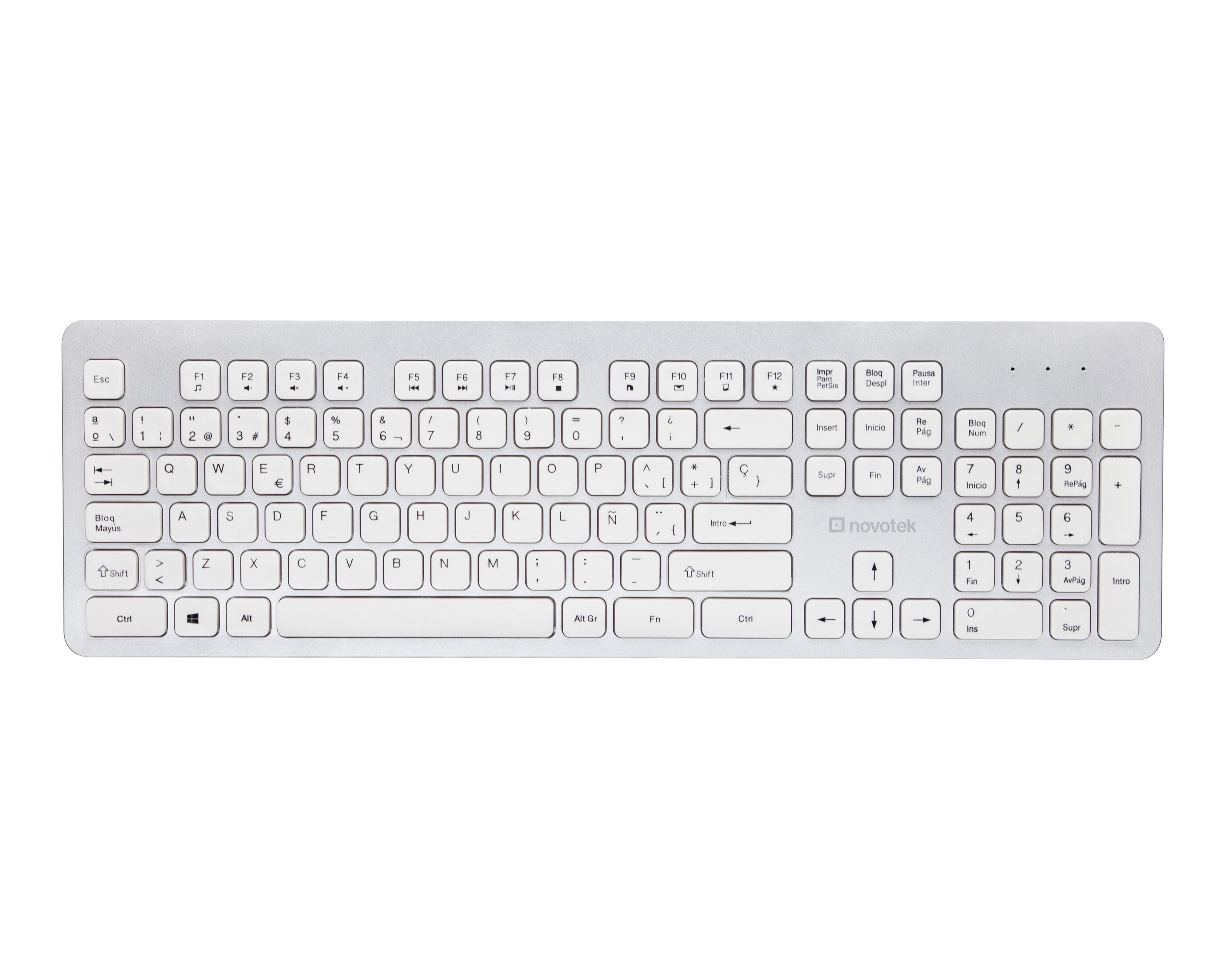 Foto 3 pulgar | Teclado Inalámbrico Novotek TI-130
