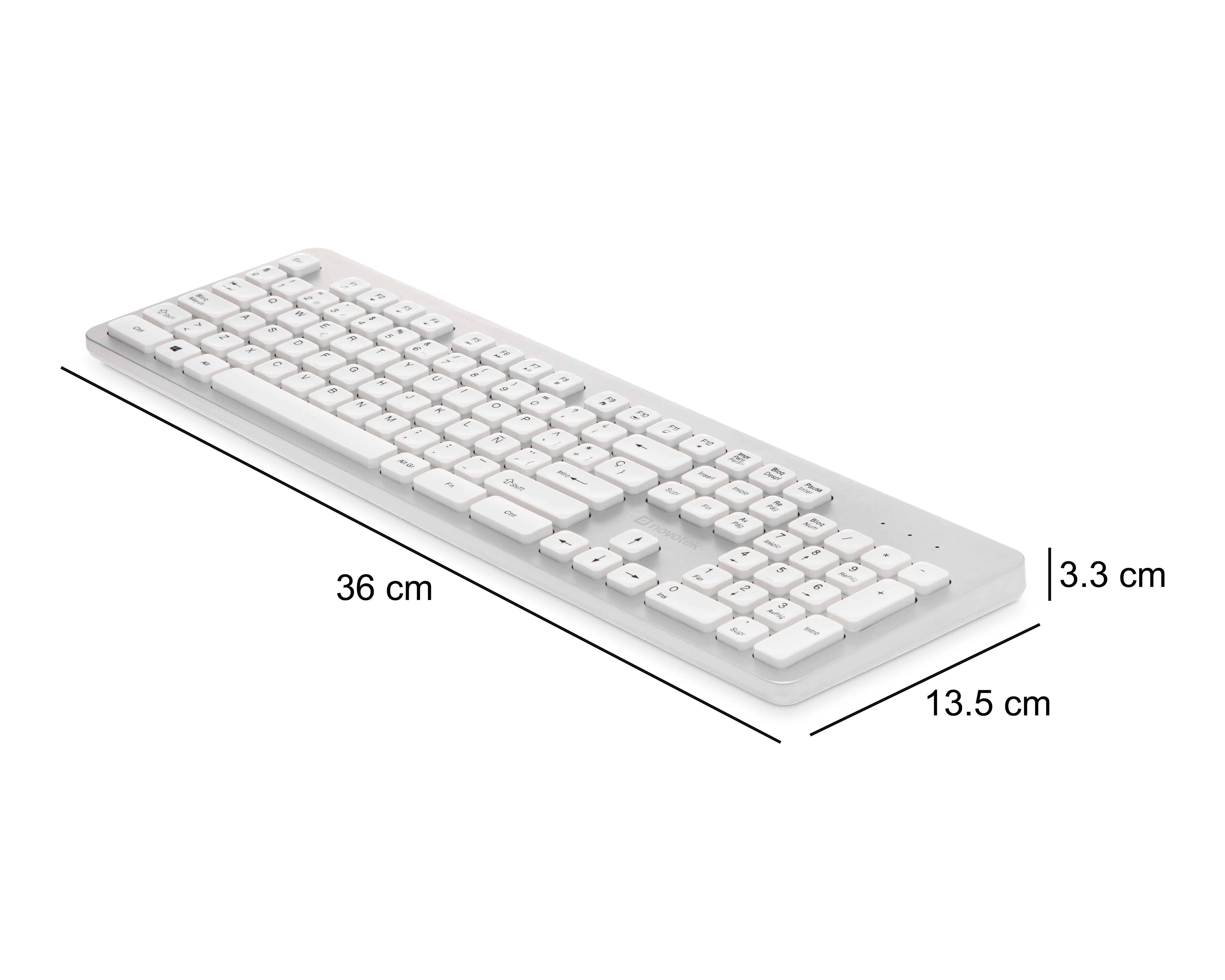 Foto 6 pulgar | Teclado Inalámbrico Novotek TI-130
