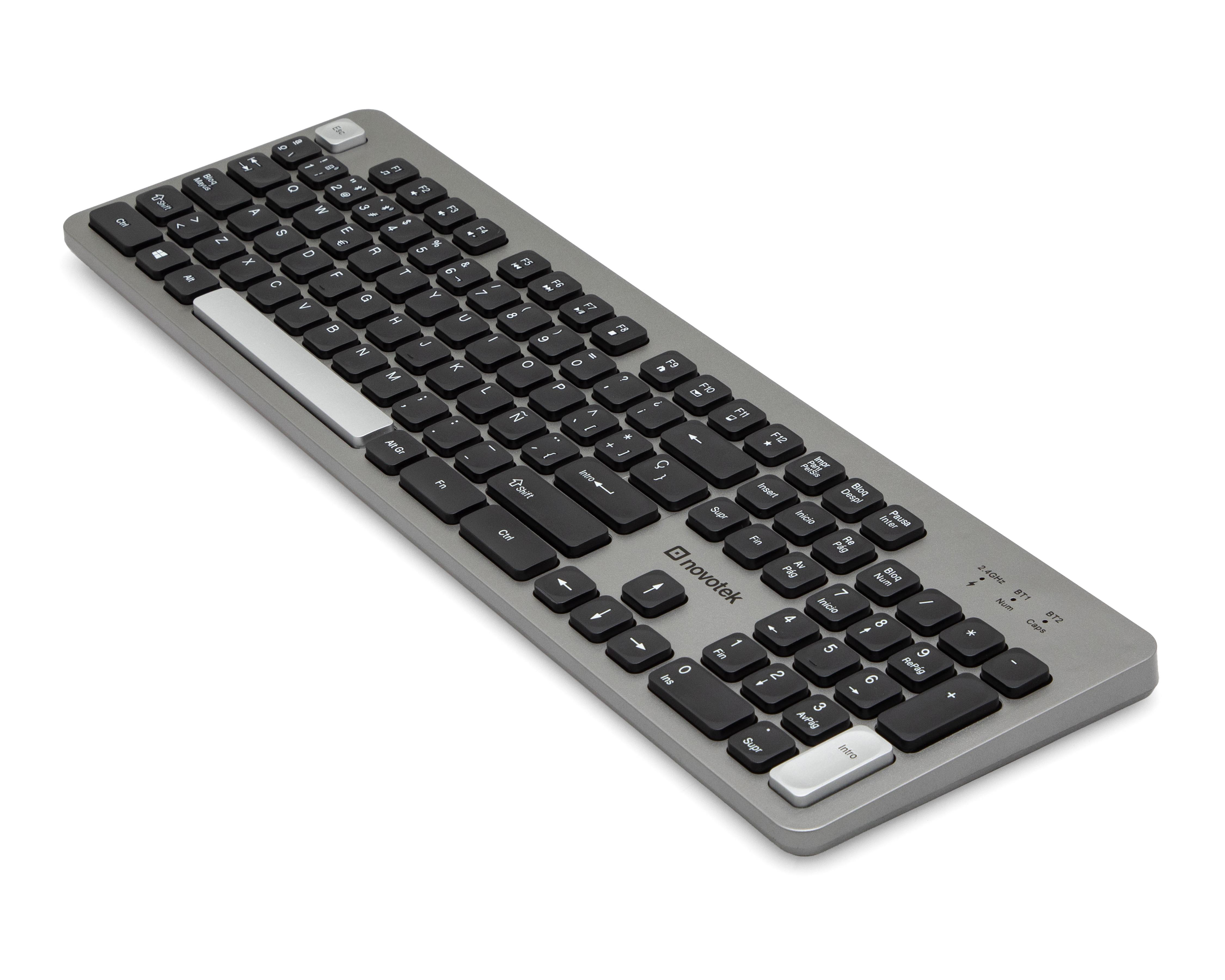 Foto 4 pulgar | Teclado Inalámbrico Novotek TI-140