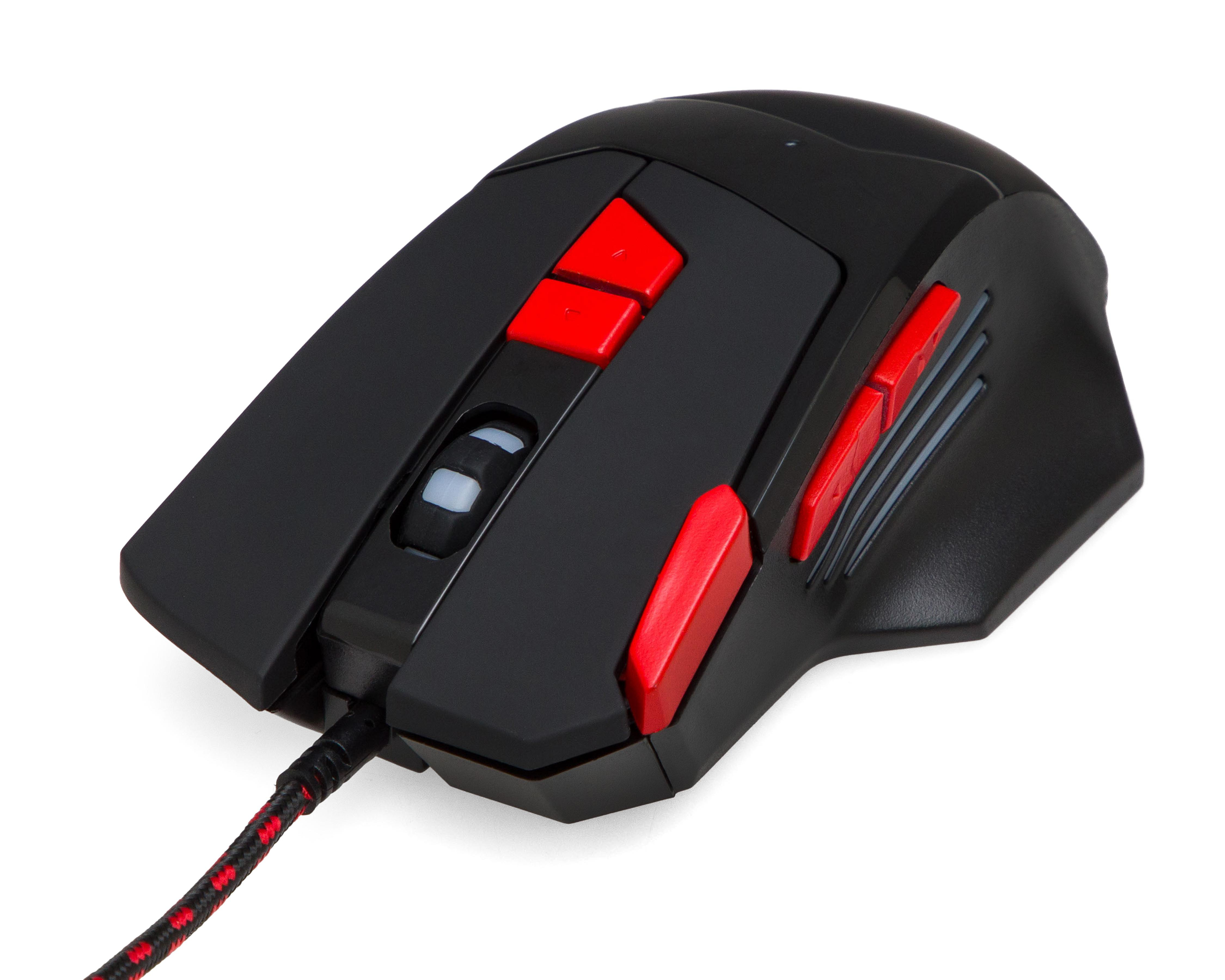 Foto 2 | Combo de Mouse Pad y Mouse Gamer Alámbrico Gamecraft Xenon K30