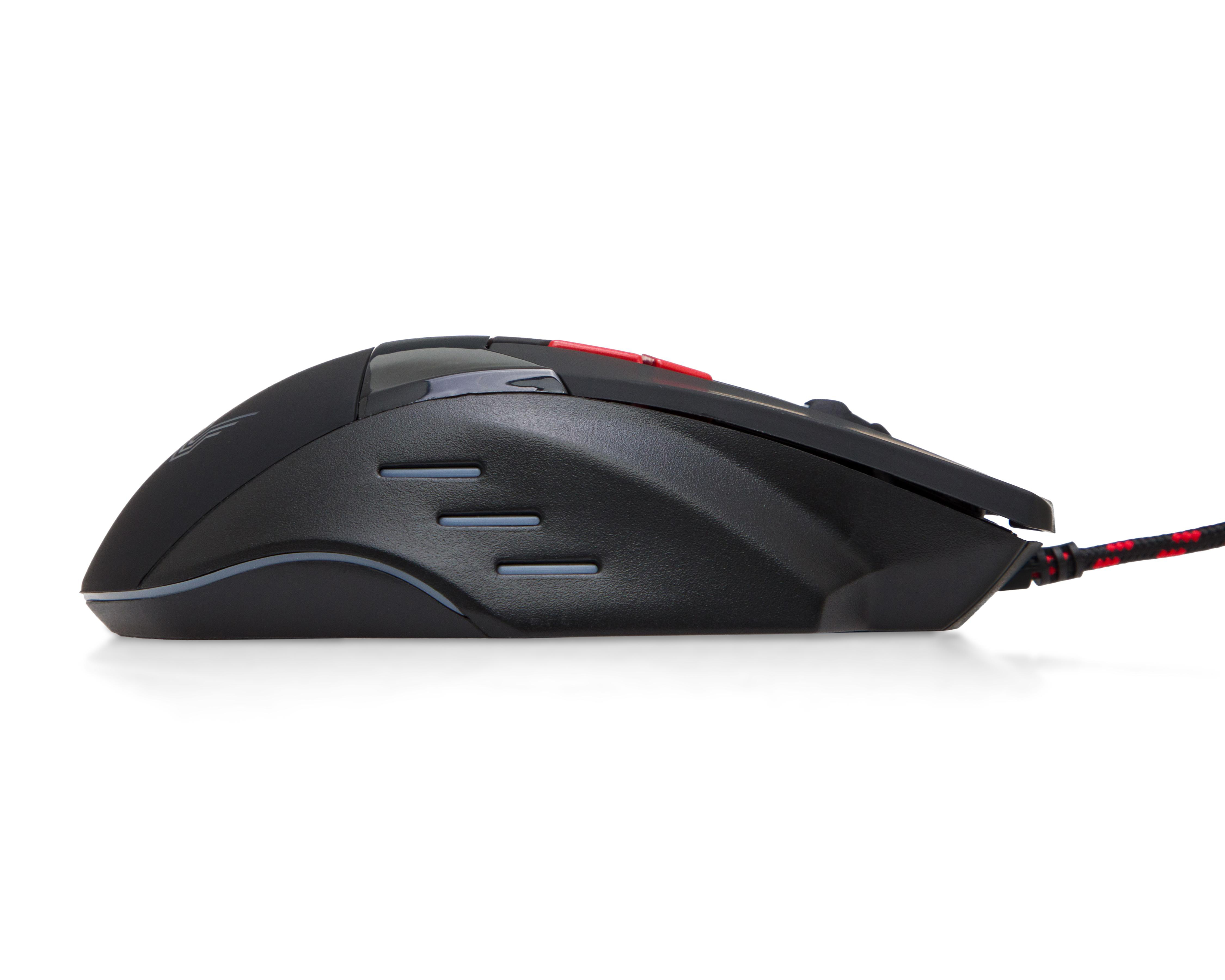 Foto 5 pulgar | Combo de Mouse Pad y Mouse Gamer Alámbrico Gamecraft Xenon K30