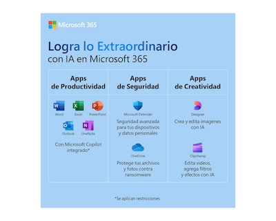 Foto 5 | Microsoft Office 365 Personal Licencia Completa para 1 Usuario
