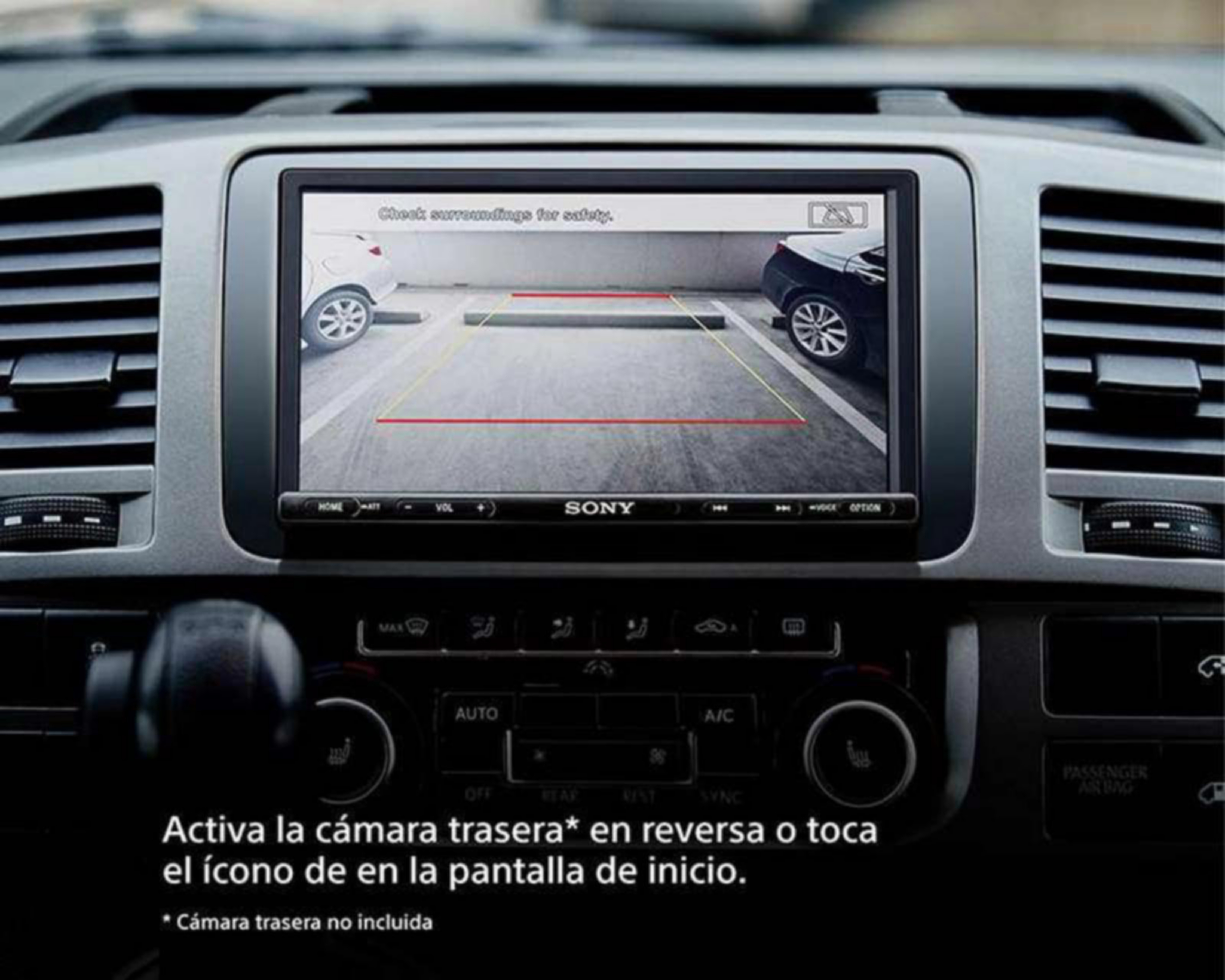 Foto 8 pulgar | Autoestéreo Sony Multimedia Sin CD XAV-AX3200 de 6.95" Bluetooth Compatible con Android Auto Negro