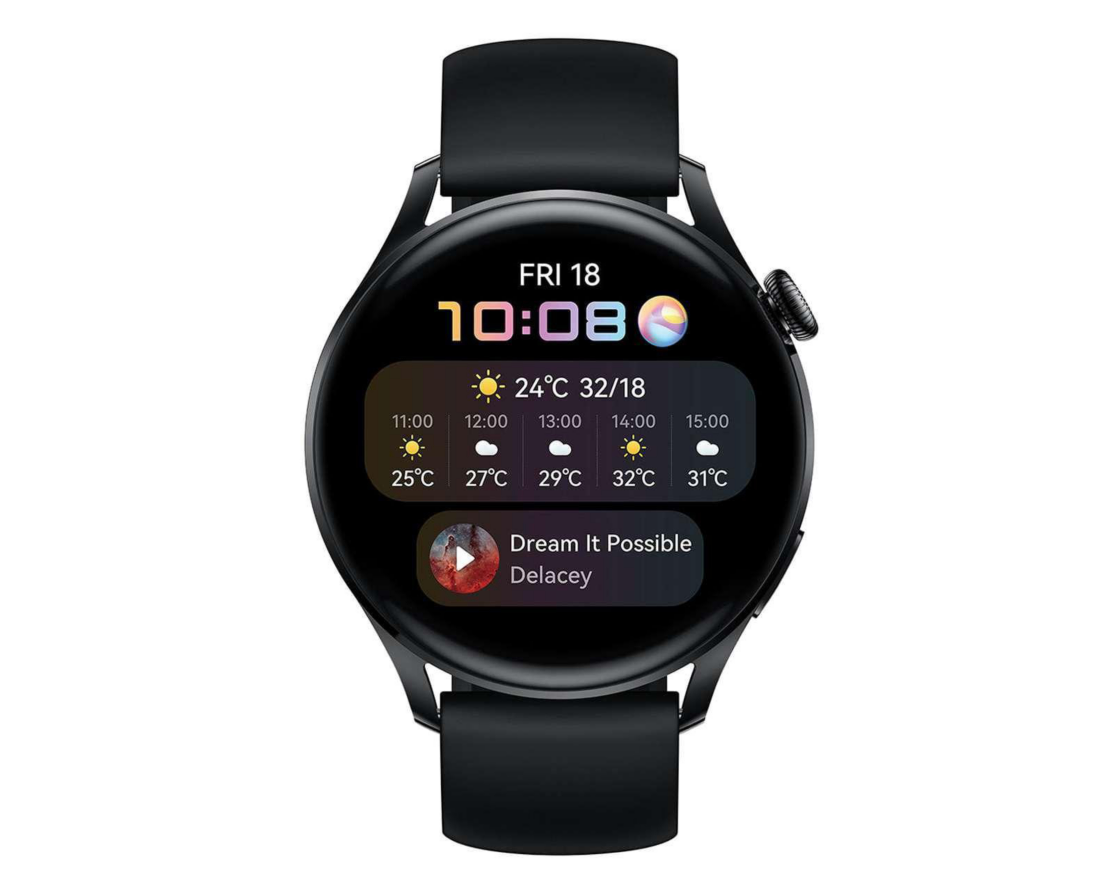 Foto 2 pulgar | Smartwatch Huawei Watch 3 Negro