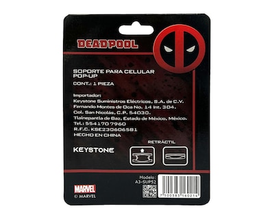 Foto 4 | Soporte para Celular Marvel Deadpool