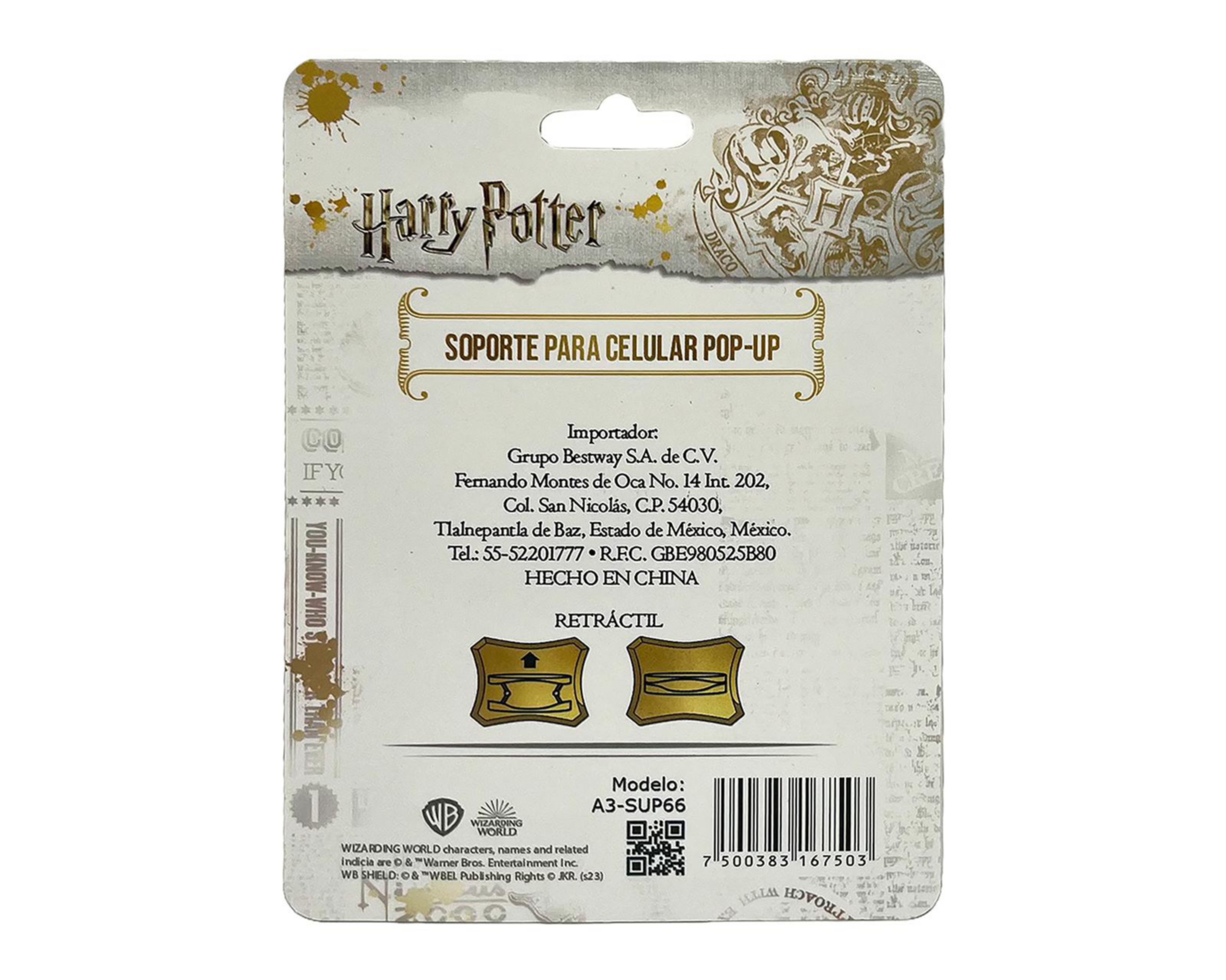 Foto 4 | Soporte para Celular Warner Bros. Harry Potter