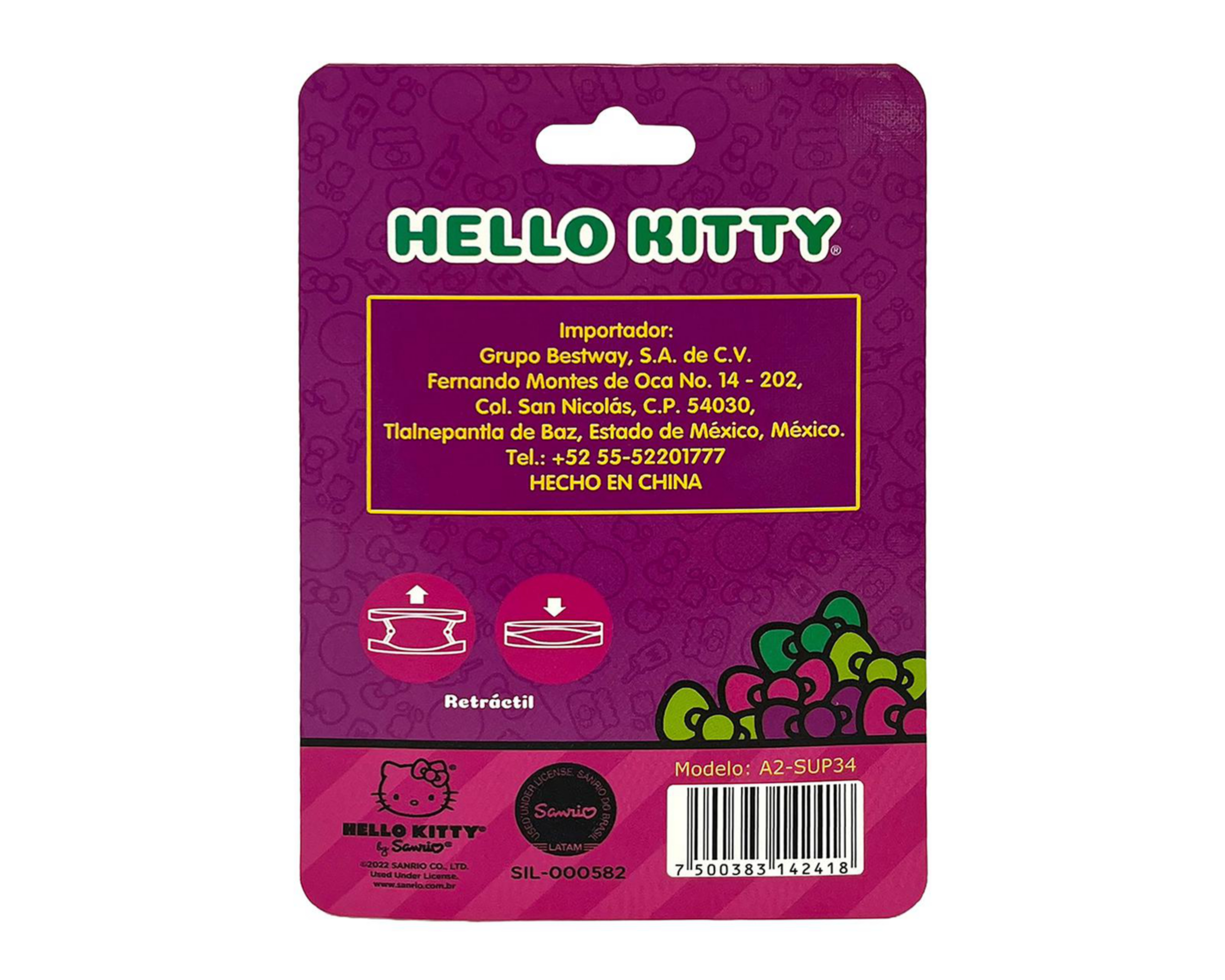 Foto 4 | Soporte para Celular Sanrio Hello Kitty
