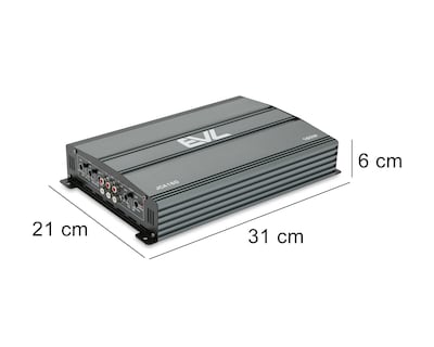 Foto 7 | Amplificador para Carro EVL 4 Canales 90 W