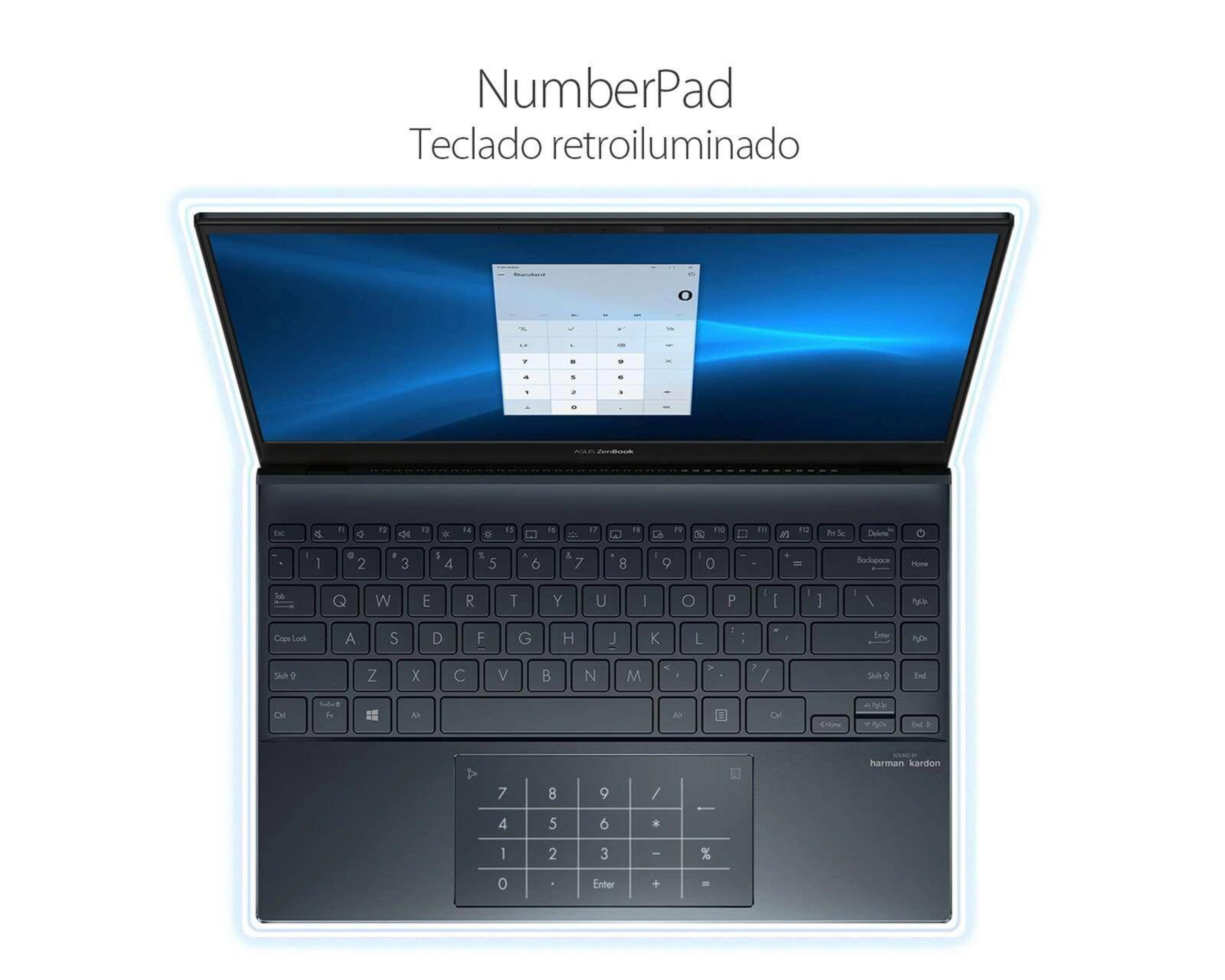 Foto 4 pulgar | Laptop Asus UX325EA-I5OLED 13.3" Windows 10 Home Intel Core i5 8 GB RAM 512 GB SSD Gris