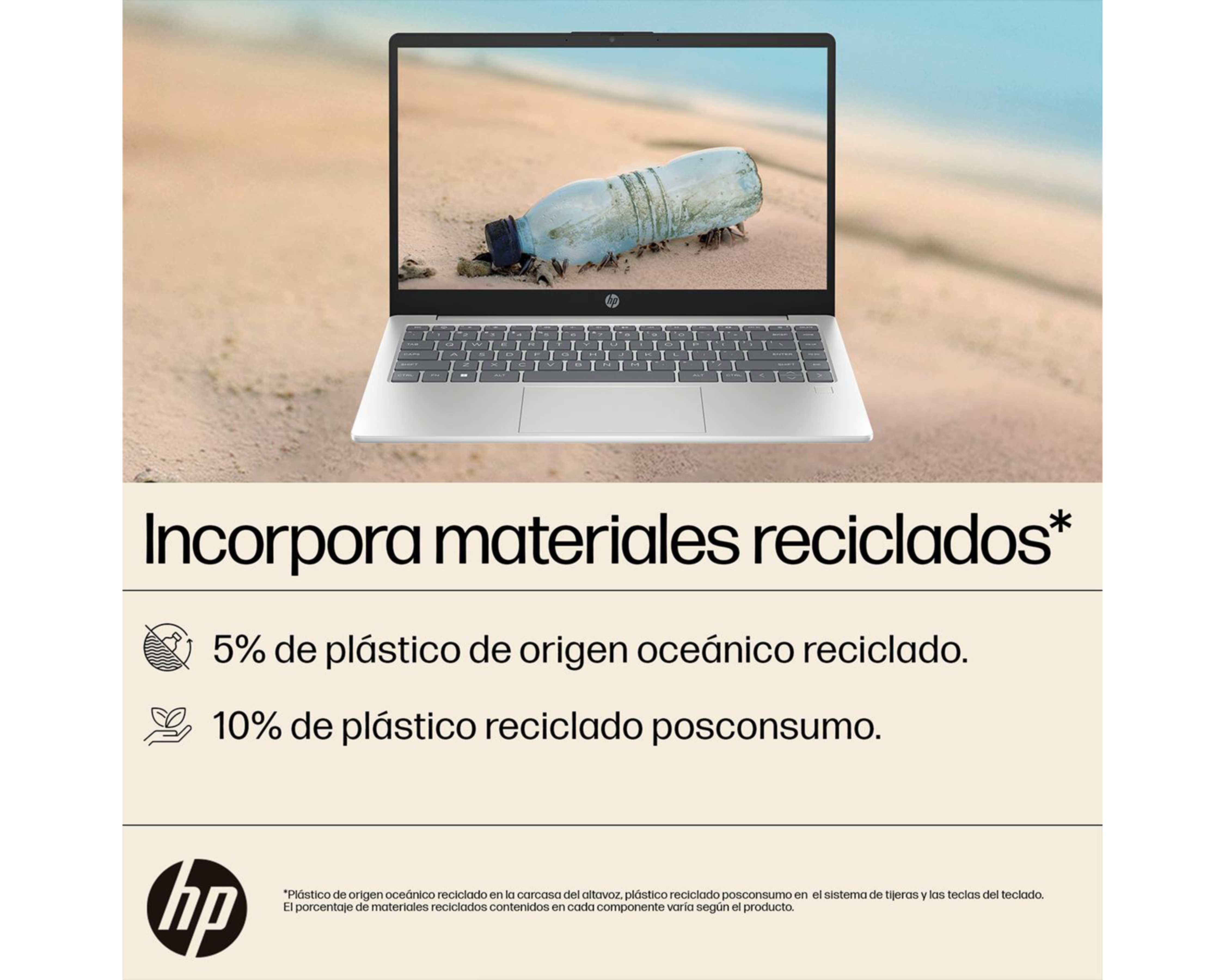 Foto 10 pulgar | Laptop HP 14-ep1001la 14 Pulgadas Windows 11 Home Intel Core Ultra 5 8 GB RAM 512 SSD Plateada