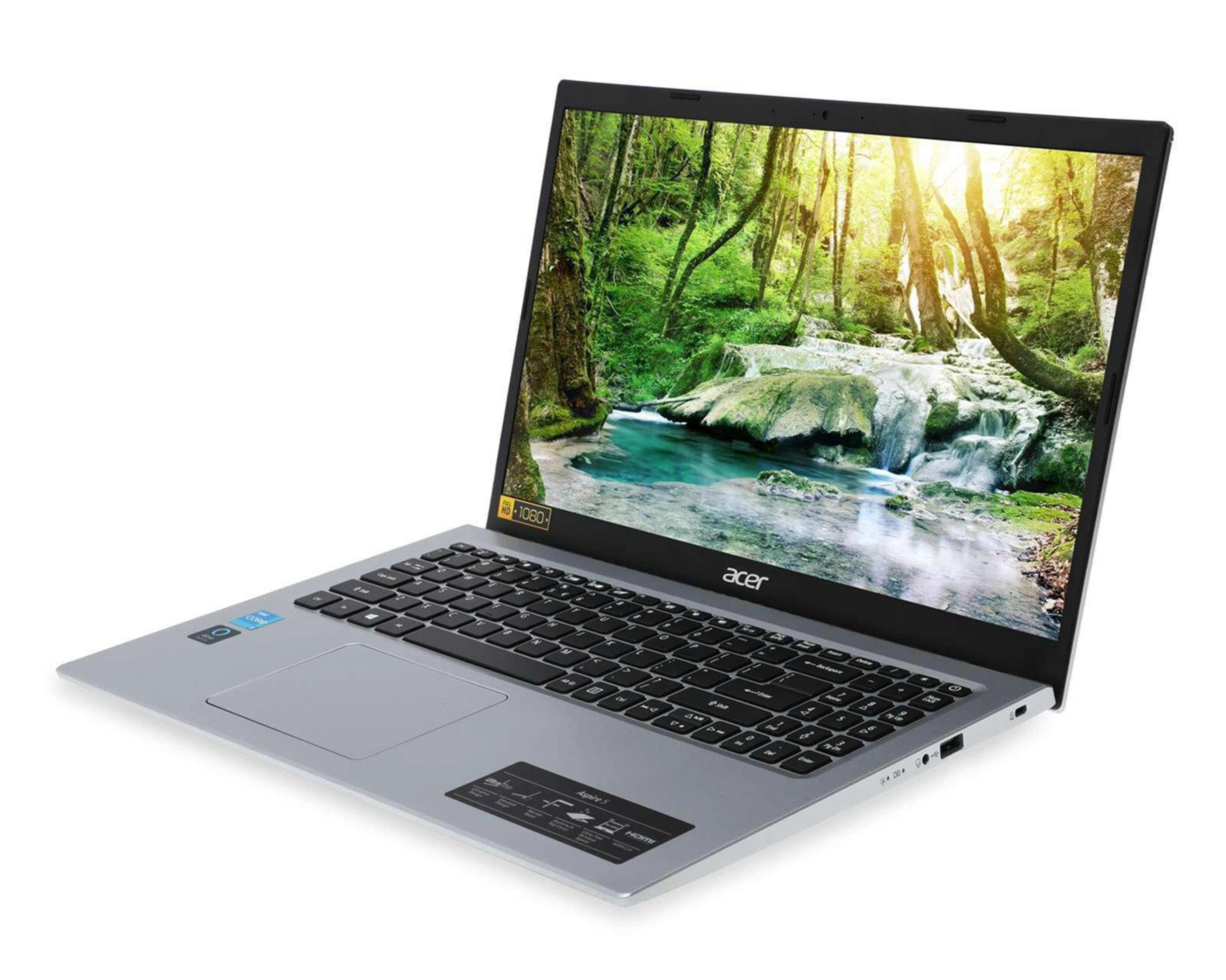 Foto 3 pulgar | Laptop Acer Aspire 5 A515-56-36U 15.6"  Intel Core i3 4 GB RAM de 128 GB Gris