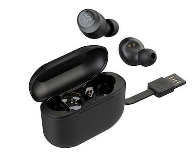 Foto 4 | Audífonos True Wireless JLAB Resistencia al Sudor EBGAIRPOPRBLK124