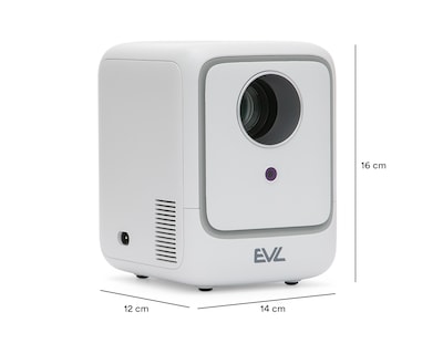 Foto 6 | Proyector Portátil EVL 2000 Lúmenes 120 Pulgadas PJ120