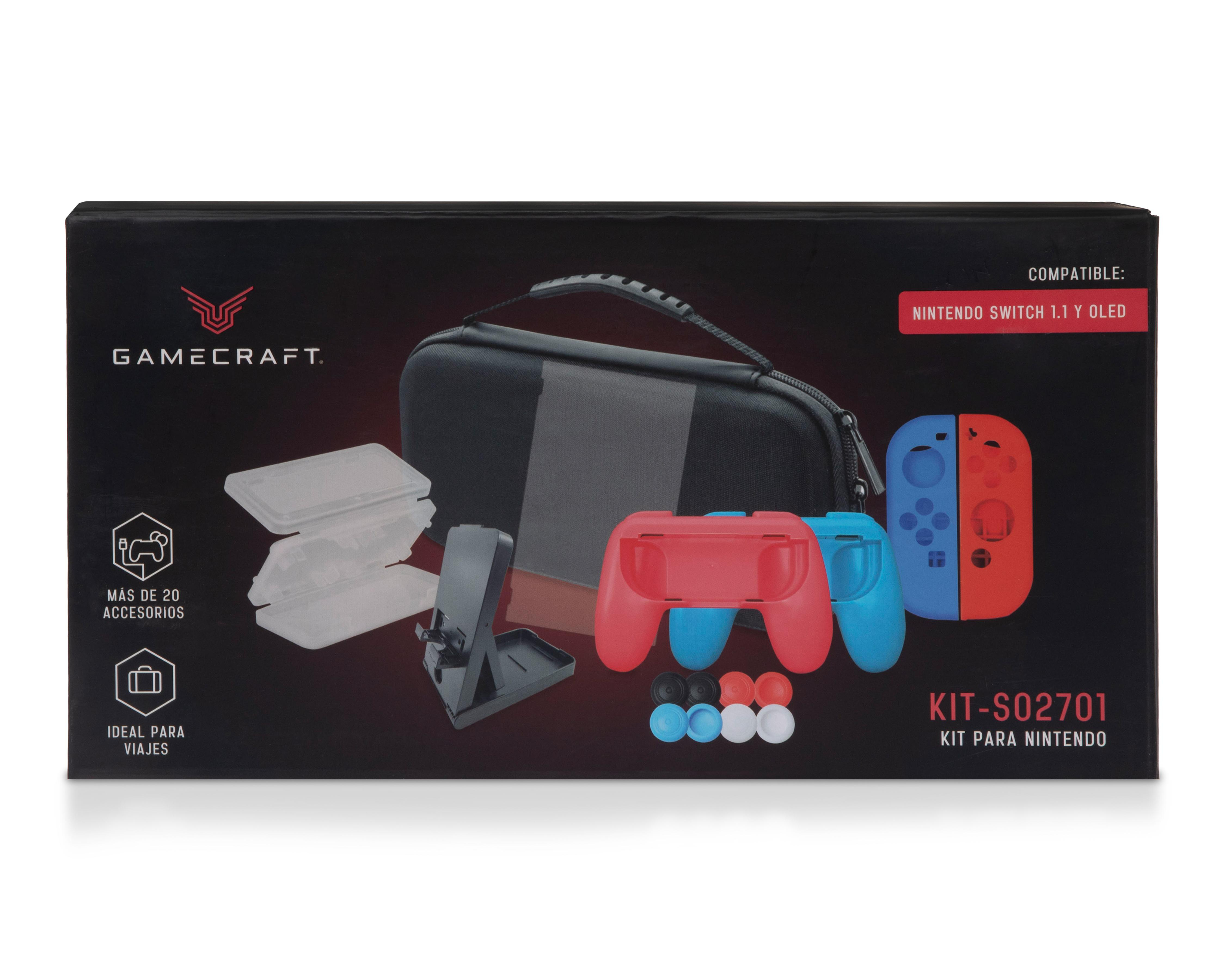 Foto 9 pulgar | Kit para Nintendo Gamecraft KIT-SO2701 Multicolor Switch 1.1 y Oled