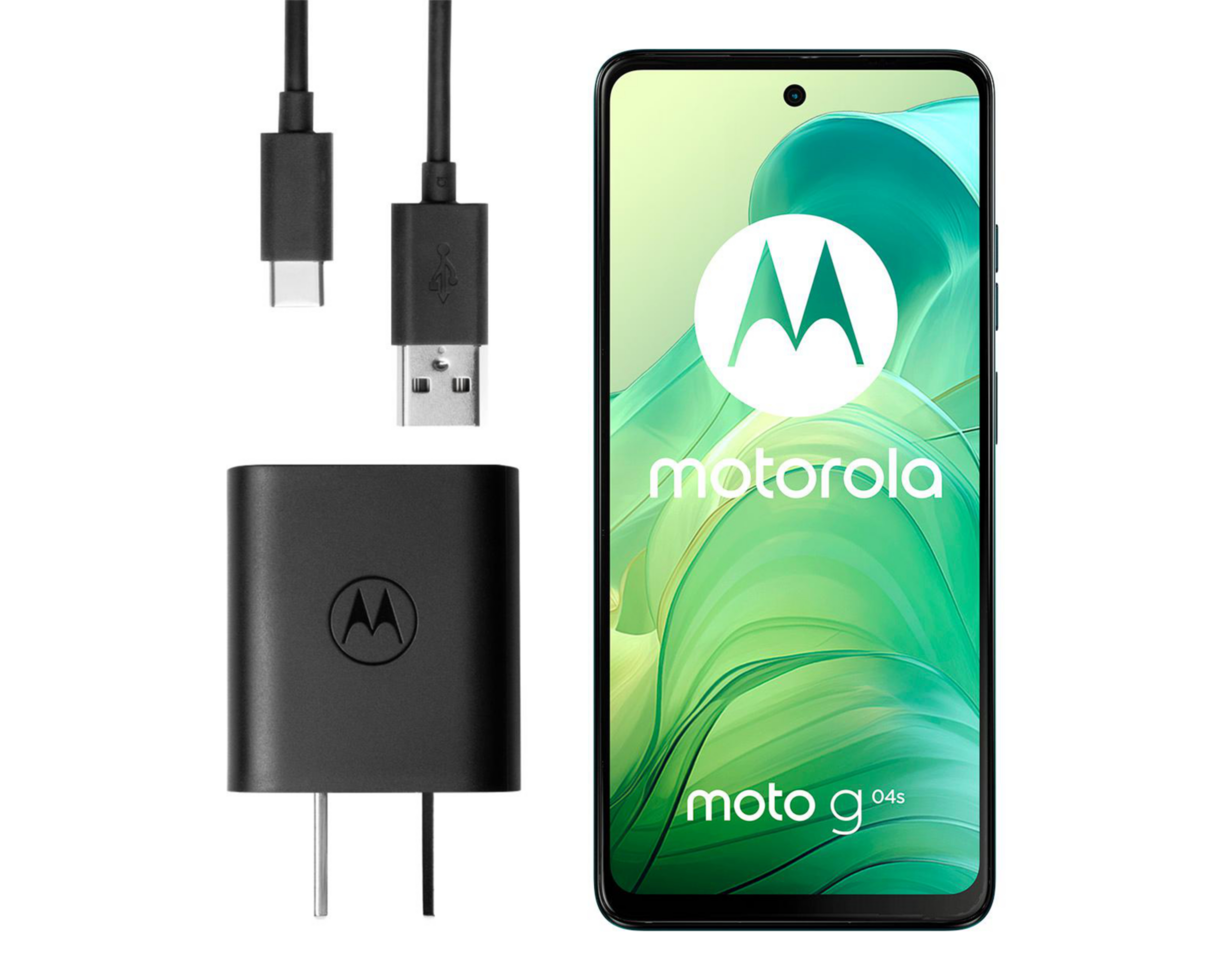 Foto 8 pulgar | AT&T/Unefon Motorola Moto G04s 128 GB Verde