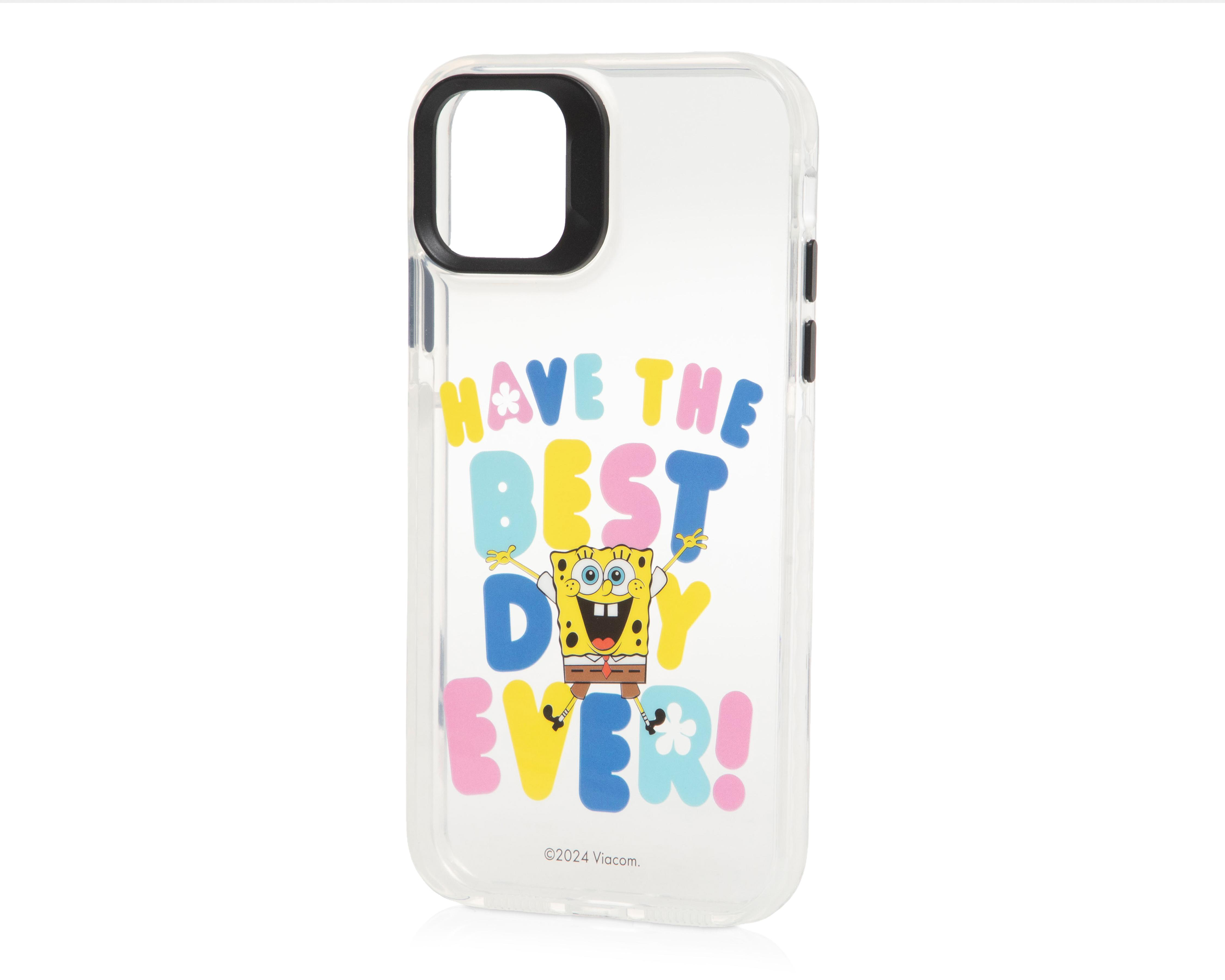 Foto 4 pulgar | Funda Bob Esponja Paramount para iPhone 11