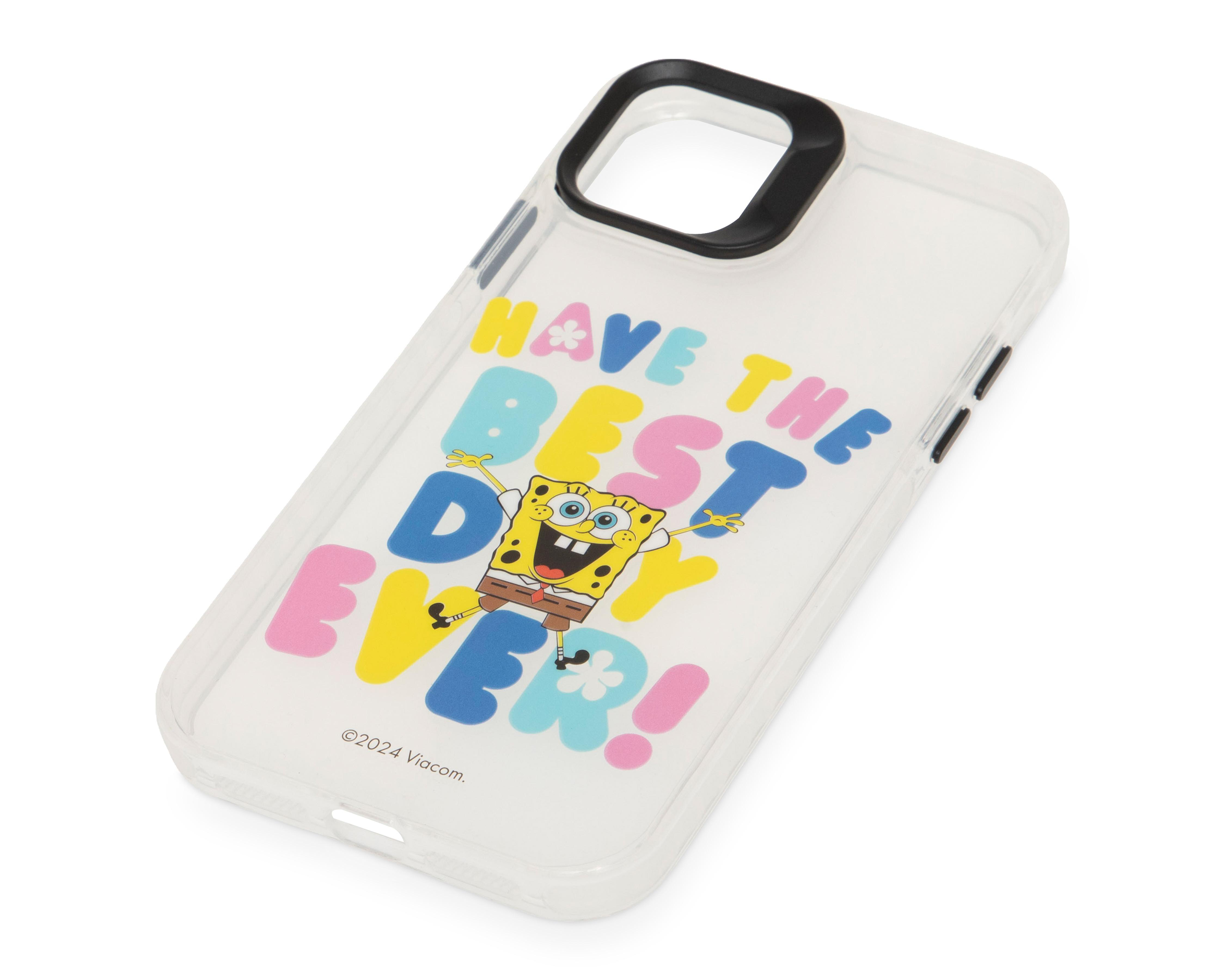 Foto 6 pulgar | Funda Bob Esponja Paramount para iPhone 11