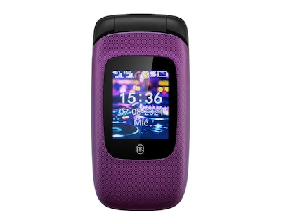 Foto 2 | Celular Zuum Desbloqueado Brix R III 128 MB Morado