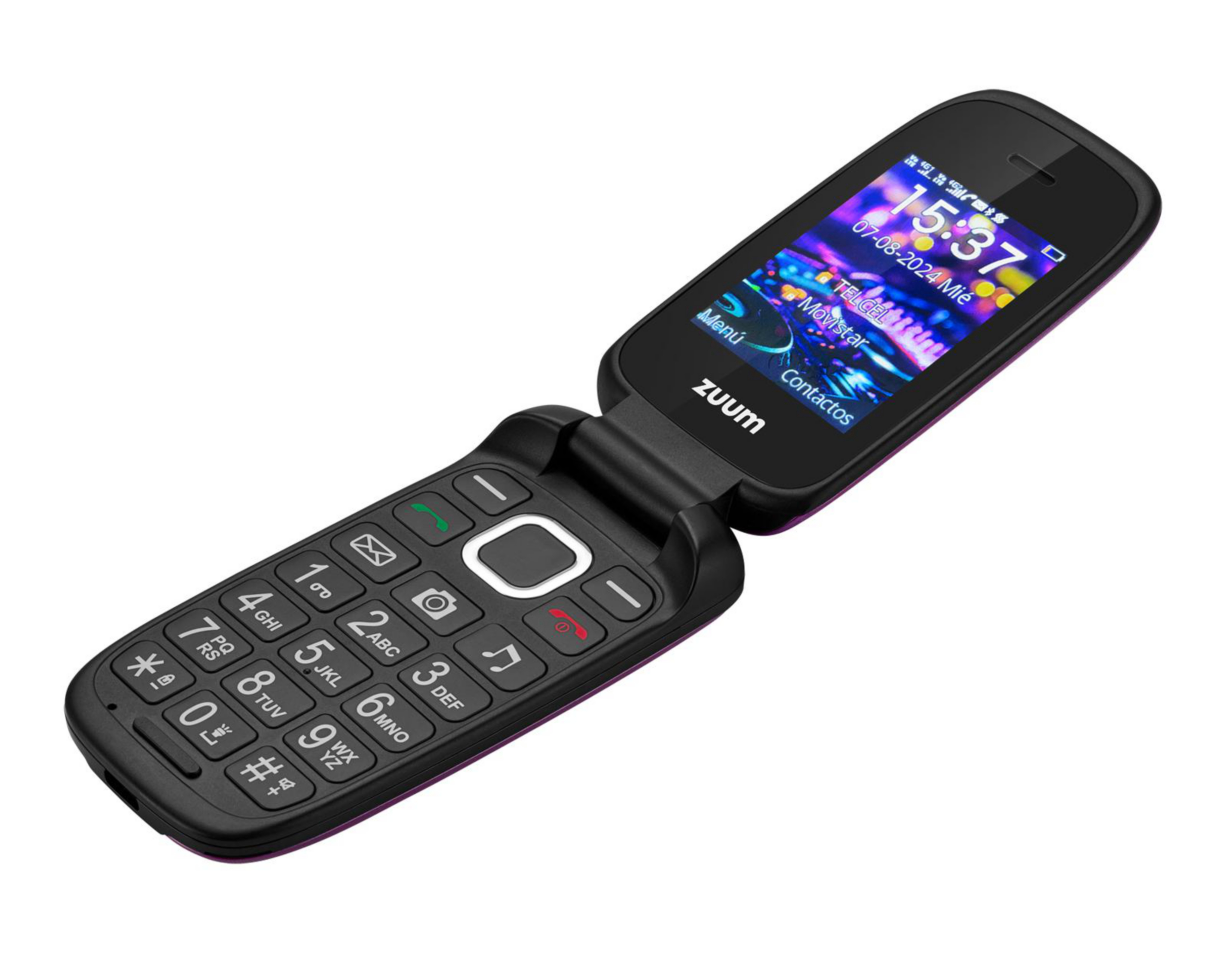 Foto 7 pulgar | Celular Zuum Desbloqueado Brix R III 128 MB Morado