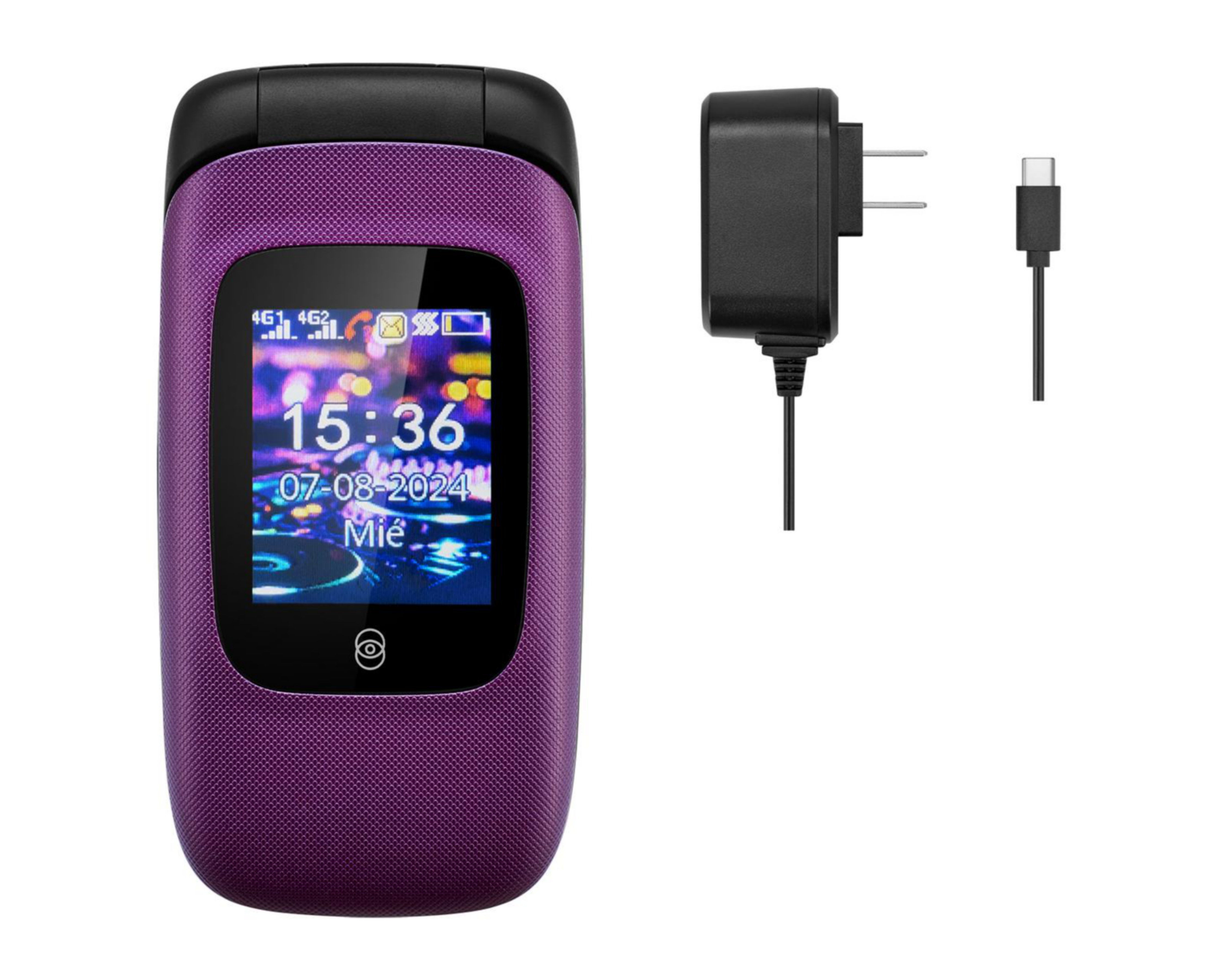 Foto 10 pulgar | Celular Zuum Desbloqueado Brix R III 128 MB Morado