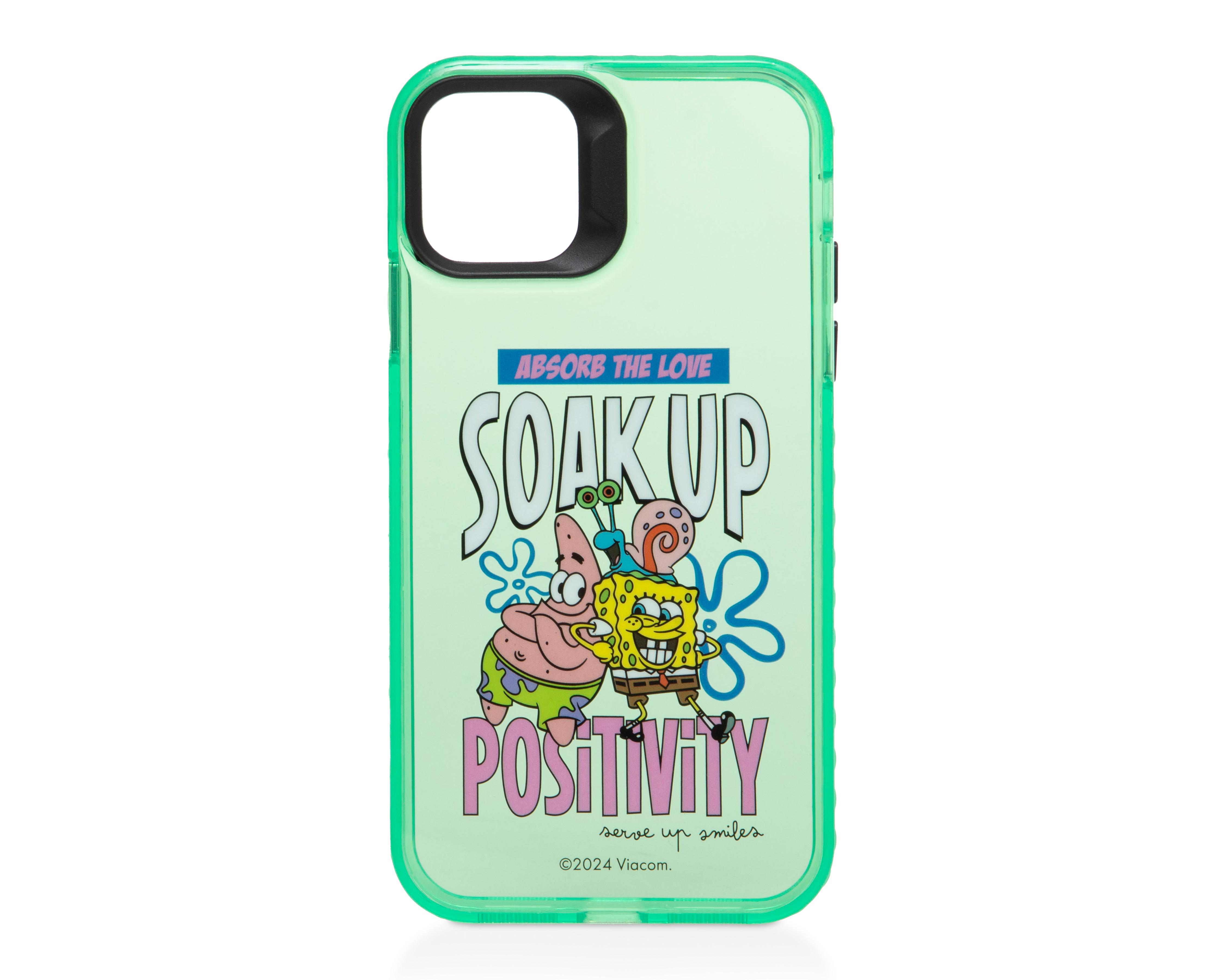 Foto 2 pulgar | Funda Bob Esponja Paramount para iPhone 11