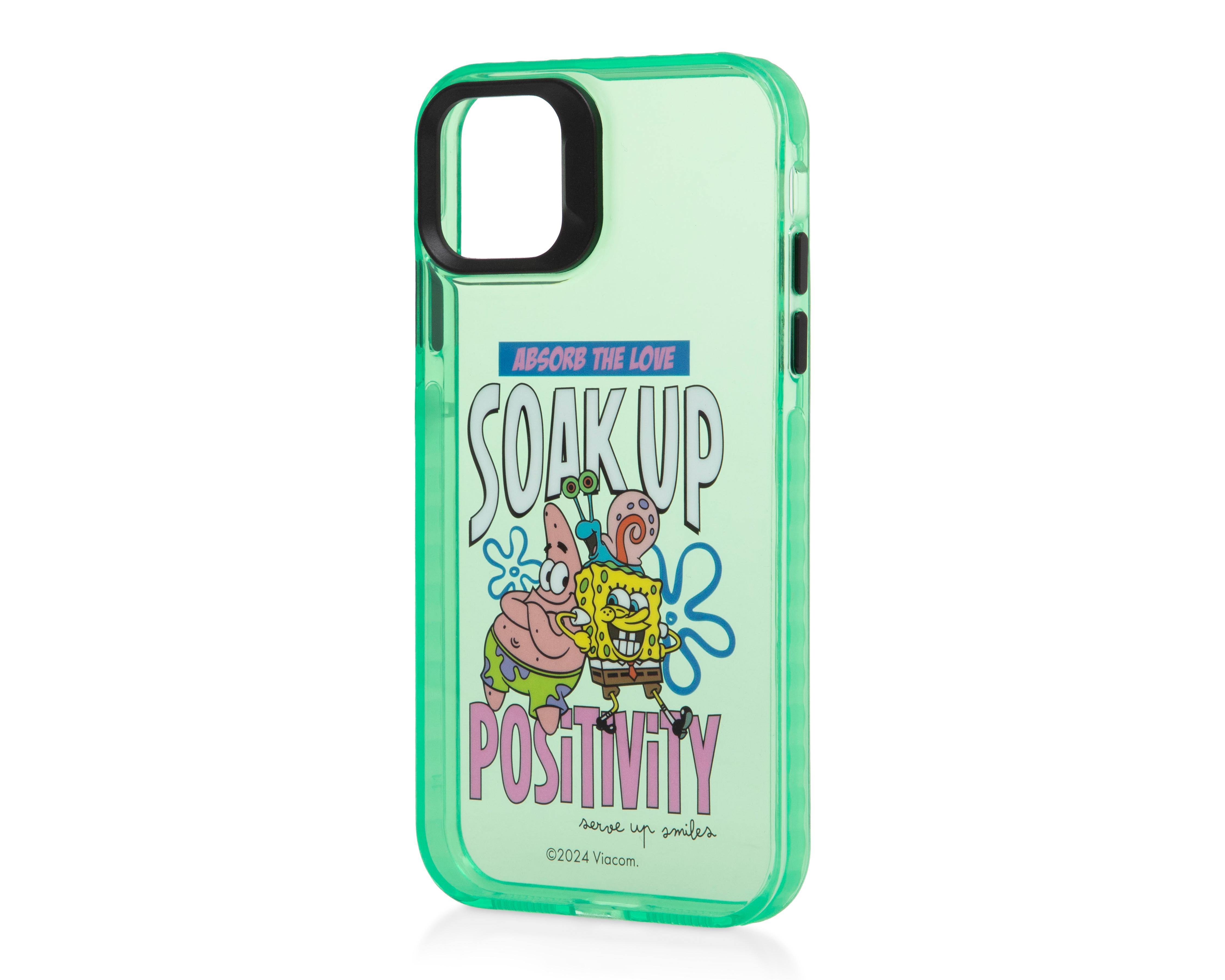 Foto 5 pulgar | Funda Bob Esponja Paramount para iPhone 11