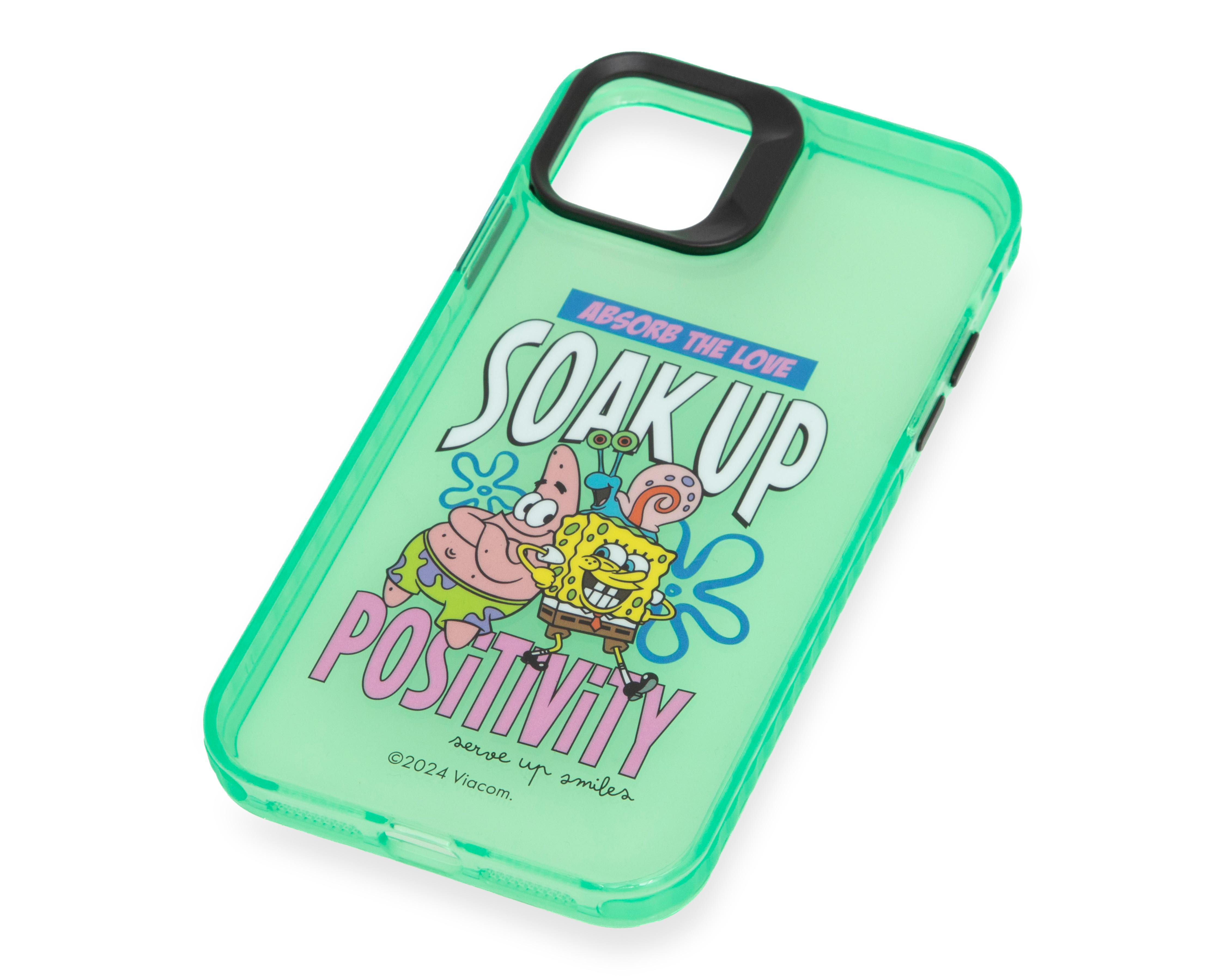 Foto 6 pulgar | Funda Bob Esponja Paramount para iPhone 11