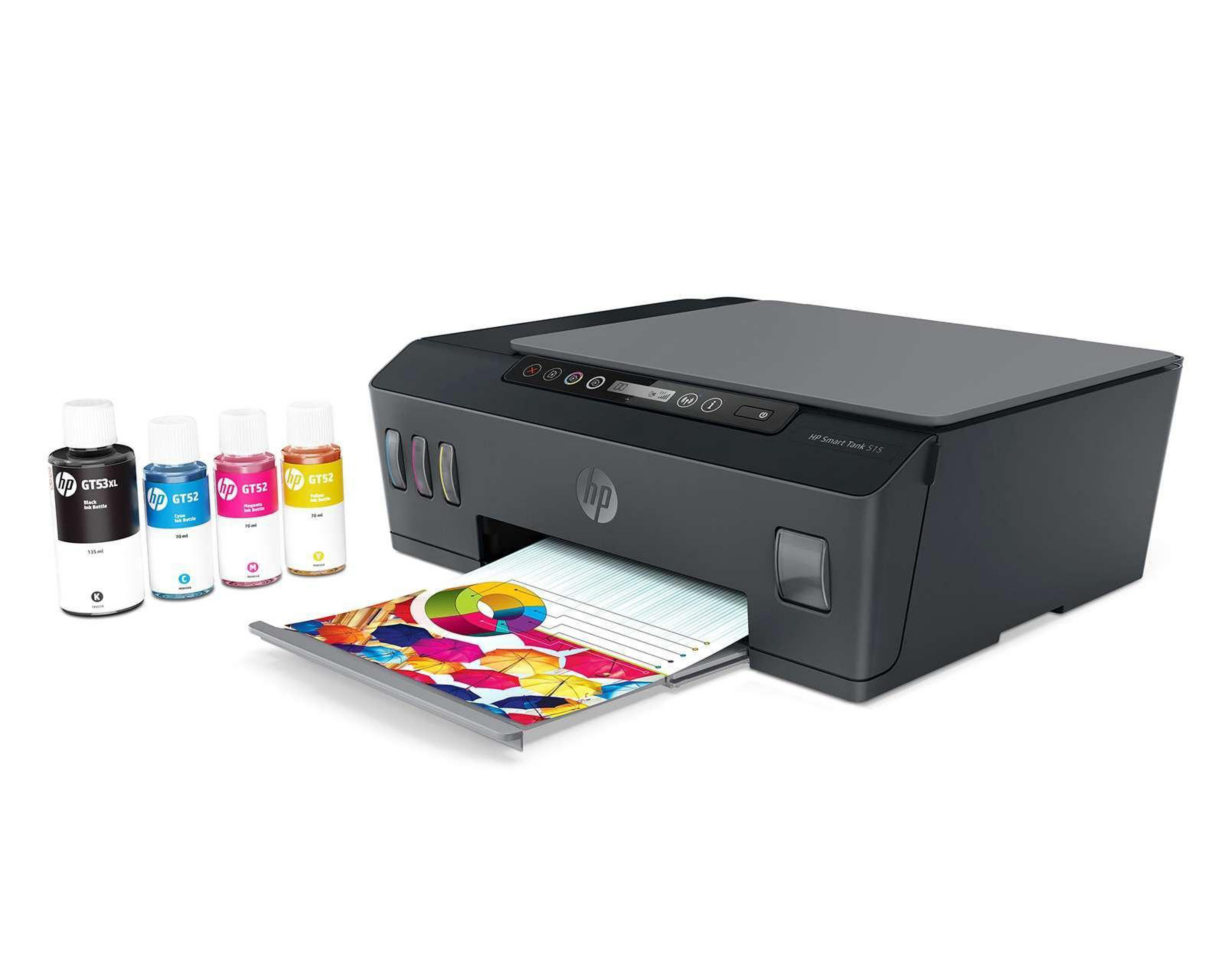 Foto 3 | Multifuncional HP de Tinta Continua Smart Tank 515  (1TJ09A)