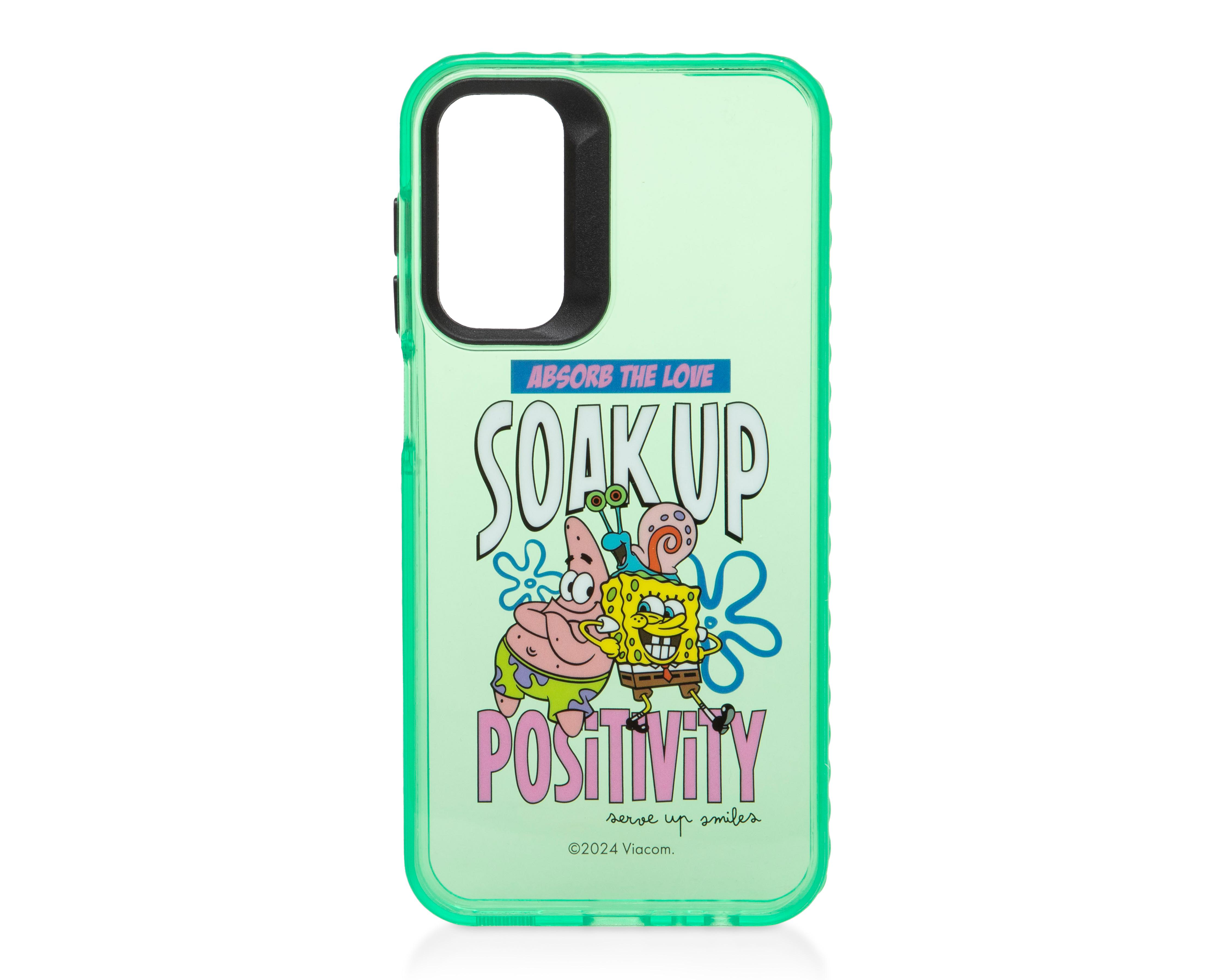 Foto 2 pulgar | Funda Bob Esponja Paramount Oppo A38