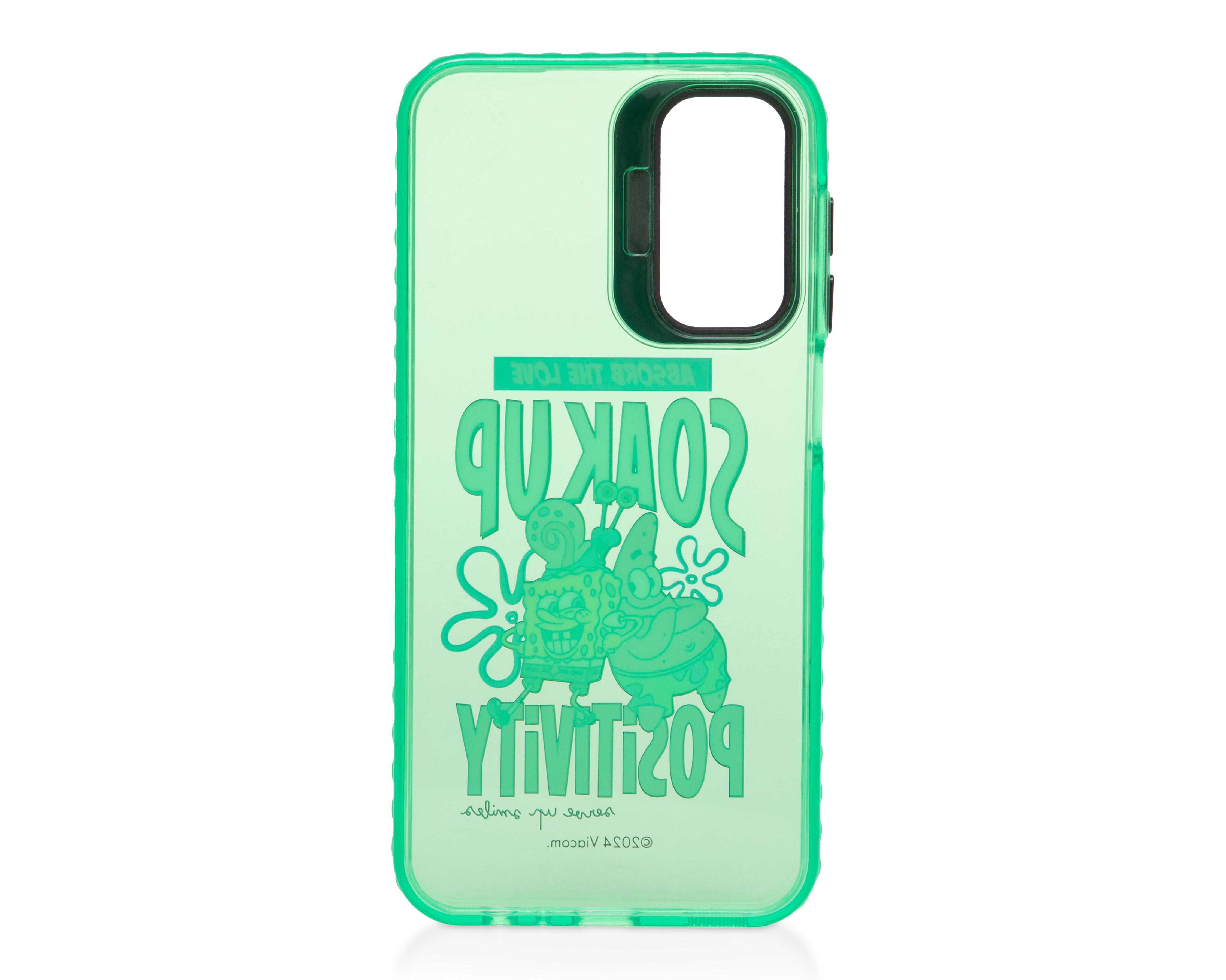 Foto 3 pulgar | Funda Bob Esponja Paramount Oppo A38