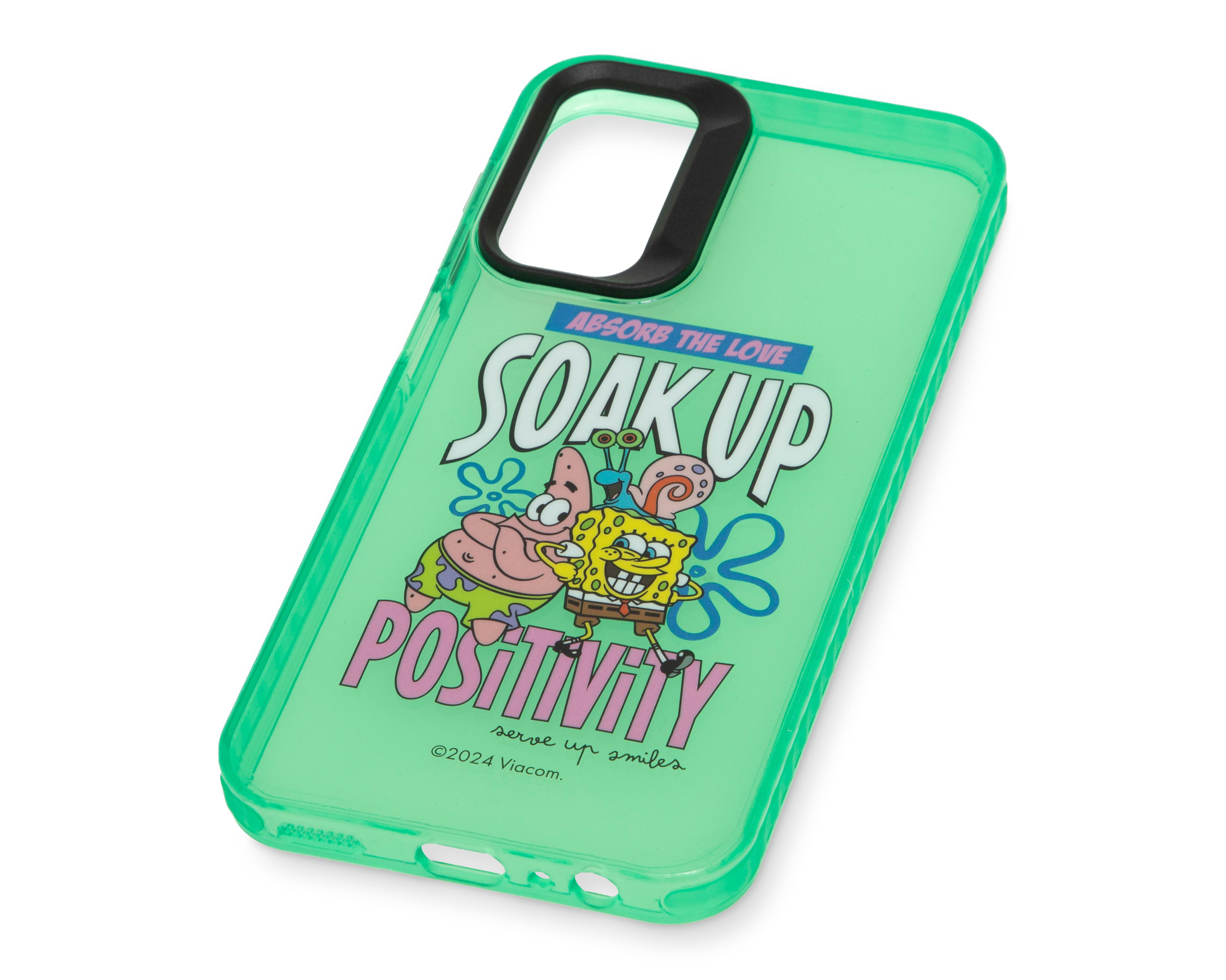 Foto 5 pulgar | Funda Bob Esponja Paramount Oppo A38