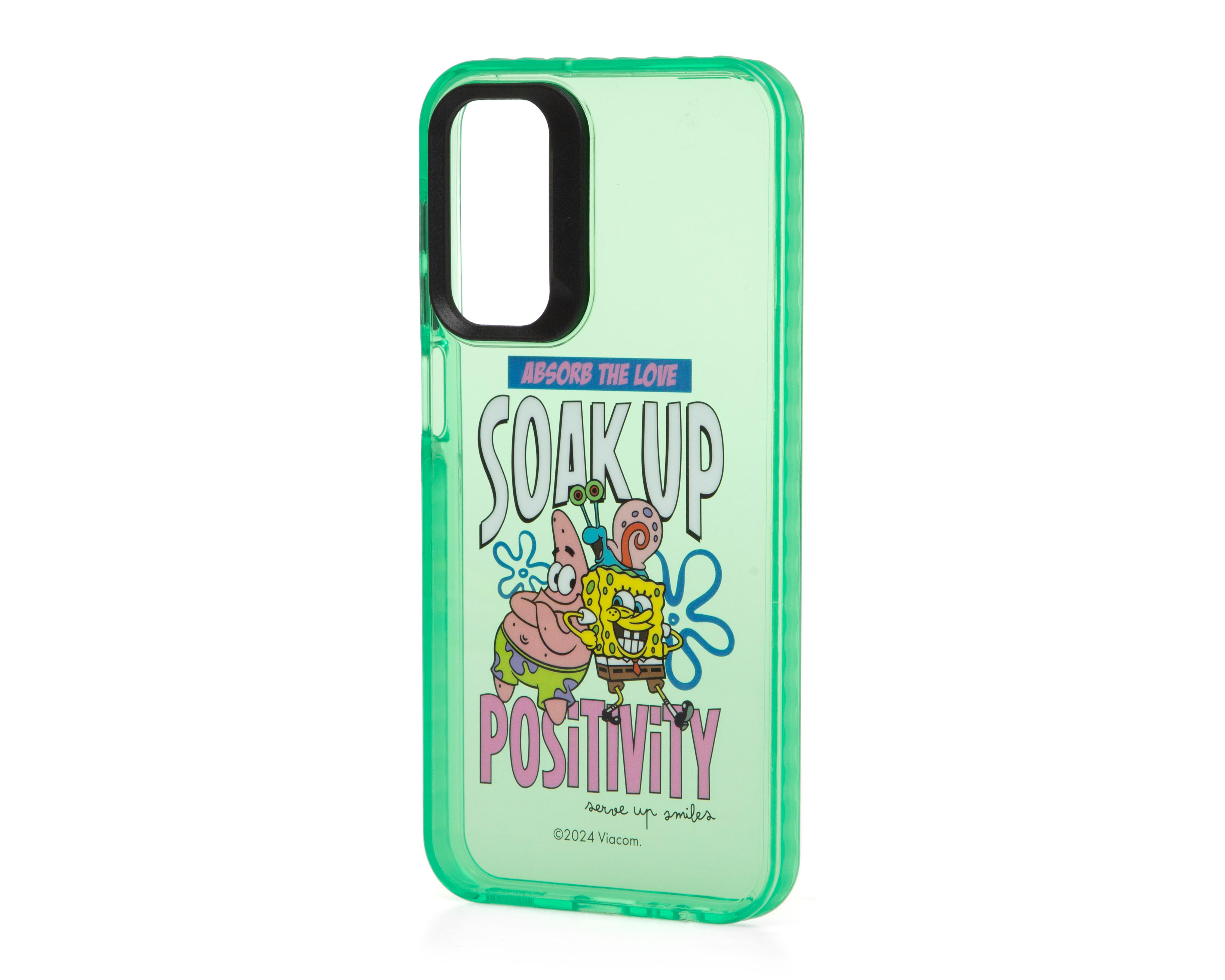 Foto 6 pulgar | Funda Bob Esponja Paramount Oppo A38
