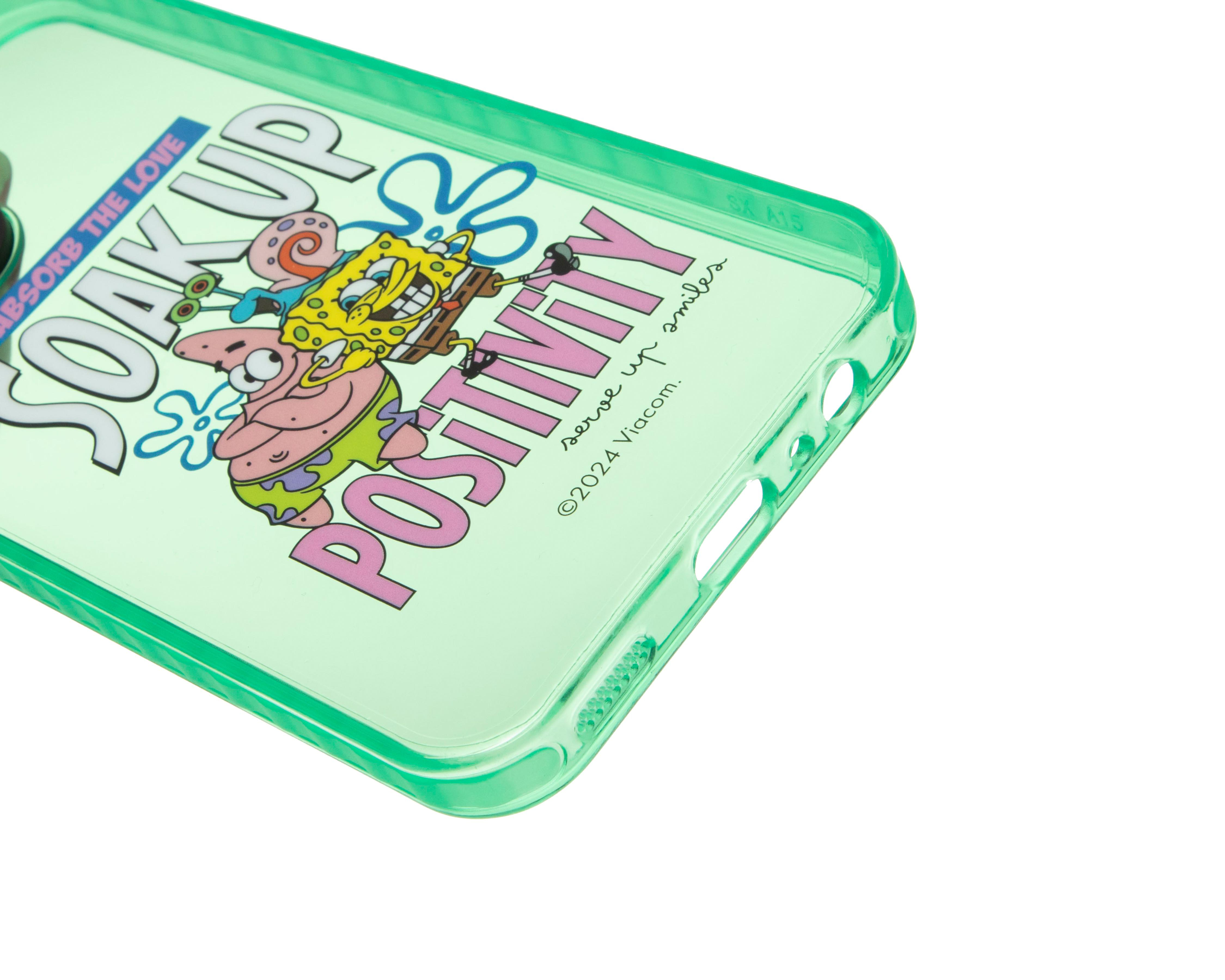 Foto 7 pulgar | Funda Bob Esponja Paramount Oppo A38