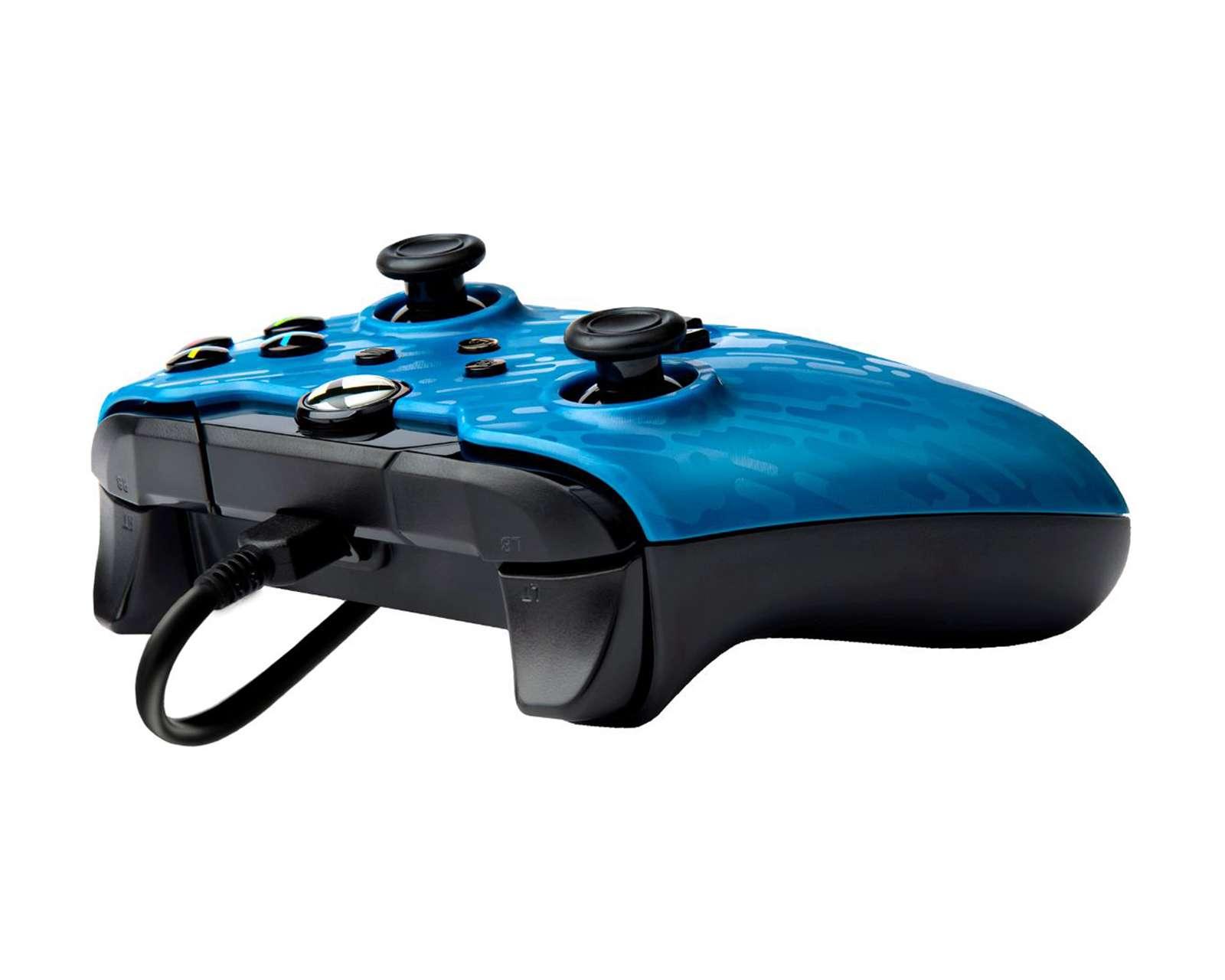 Foto 4 | Control Alámbrico para Xbox PDP Gaming Azul Nuevo