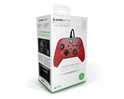 Foto 5 | Control Alámbrico para Xbox PDP Gaming Rojo Nuevo