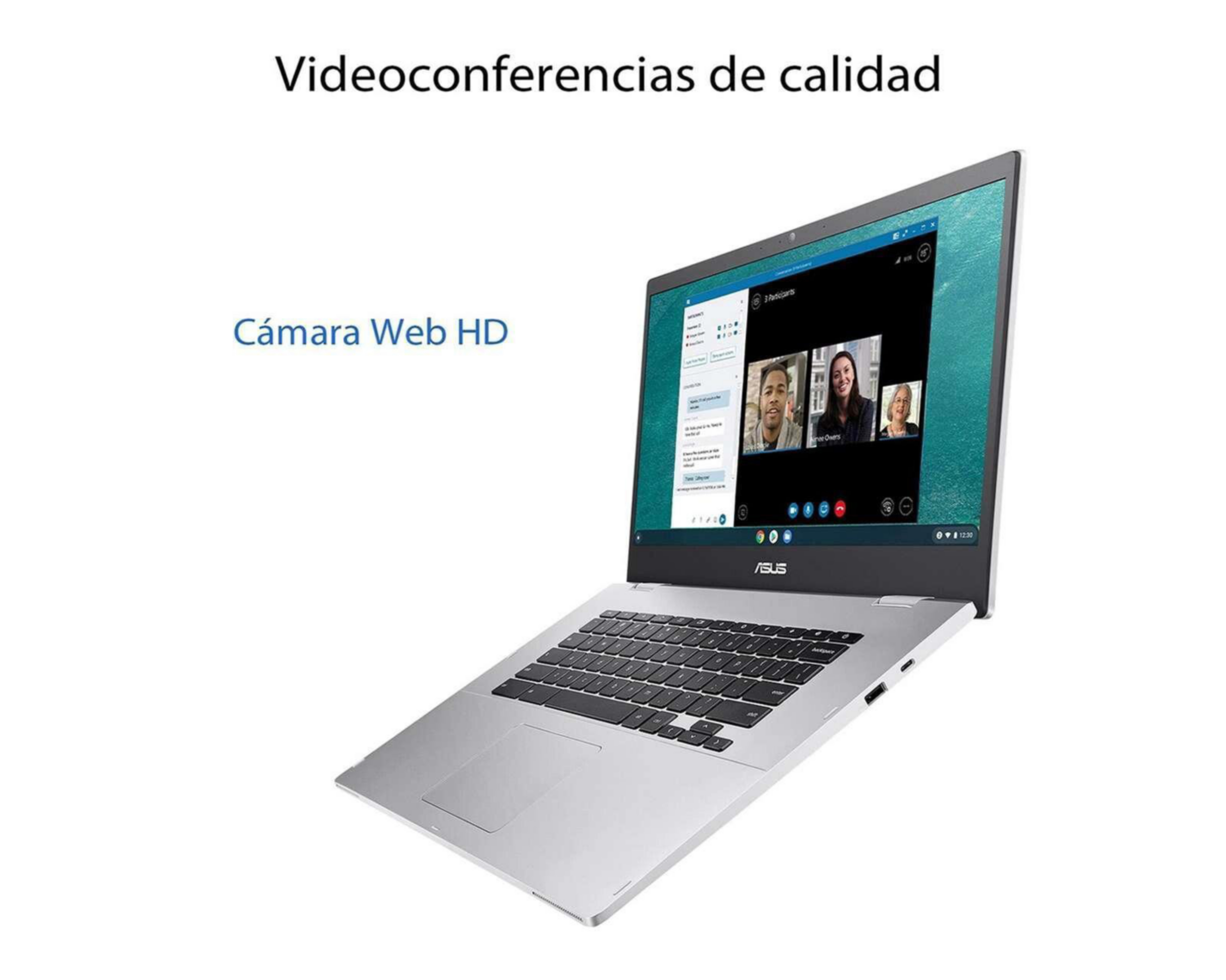 Foto 5 pulgar | Laptop Asus CX1500 de 15" Intel Celeron 4 GB RAM de 64 GB SSD Plata