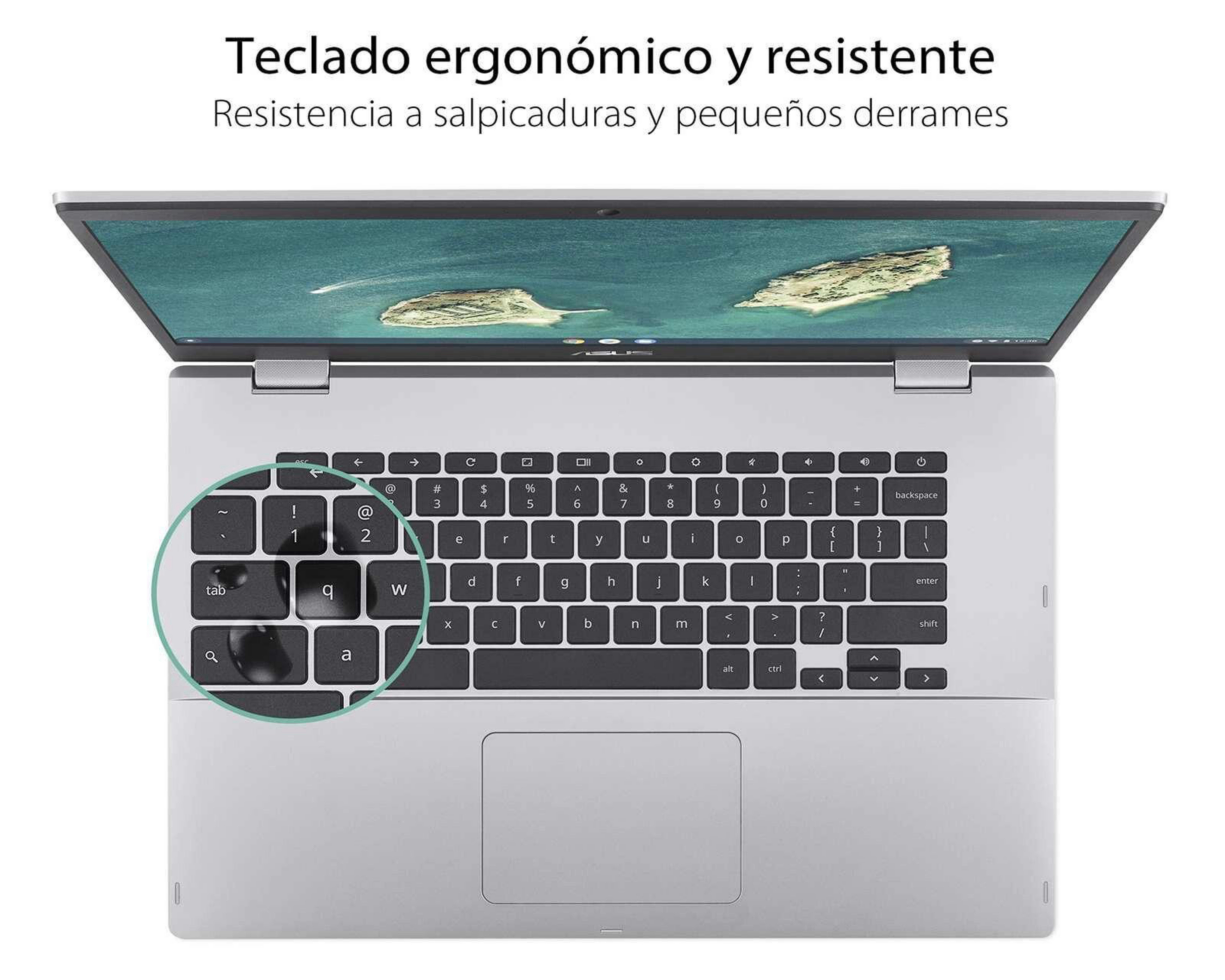 Foto 6 pulgar | Laptop Asus CX1500 de 15" Intel Celeron 4 GB RAM de 64 GB SSD Plata