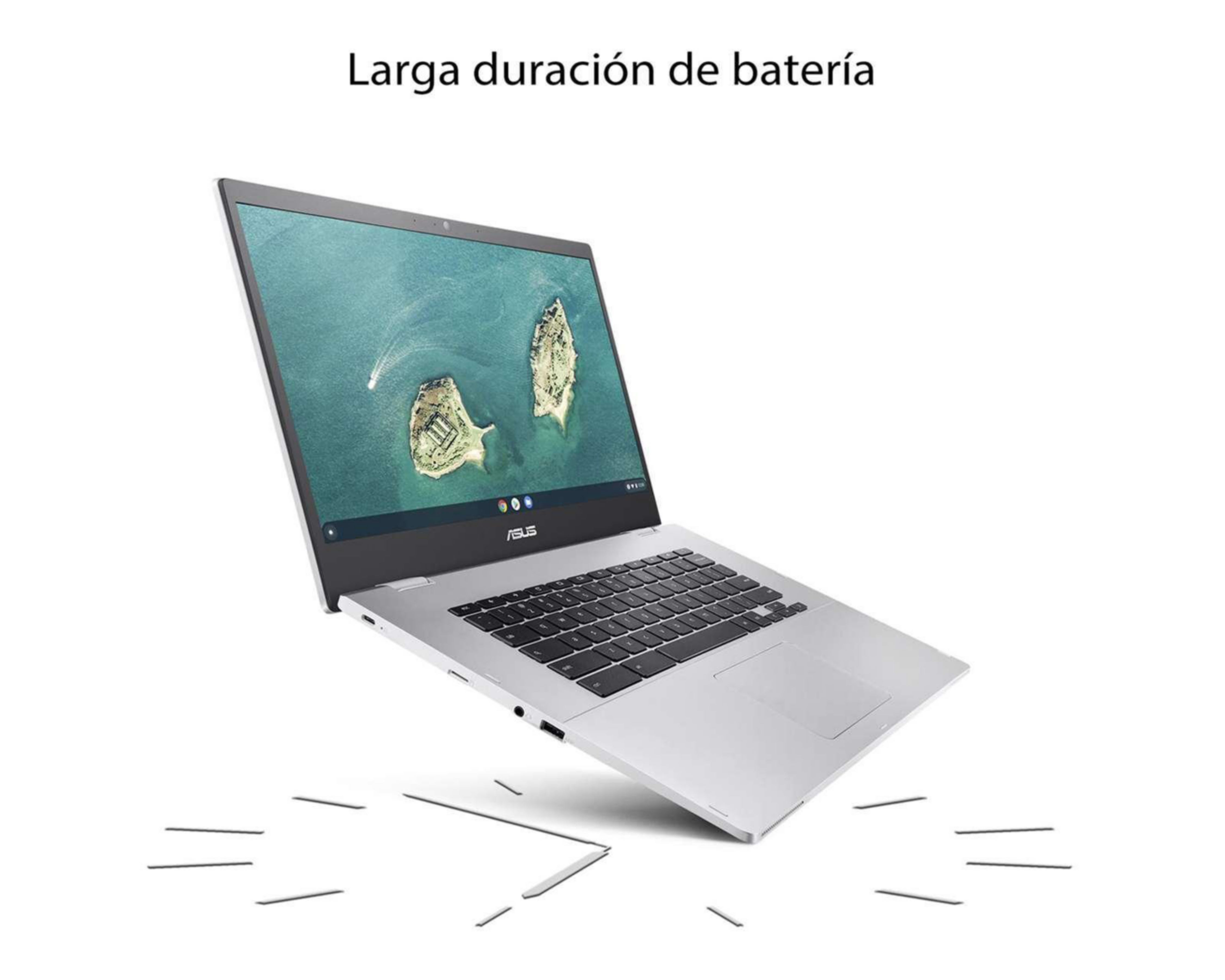 Foto 7 pulgar | Laptop Asus CX1500 de 15" Intel Celeron 4 GB RAM de 64 GB SSD Plata
