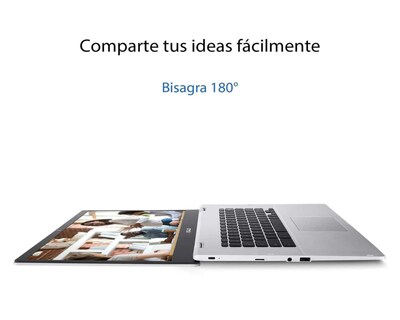 Foto 7 | Laptop Asus CX1500 de 15" Intel Celeron 4 GB RAM de 64 GB SSD Plata