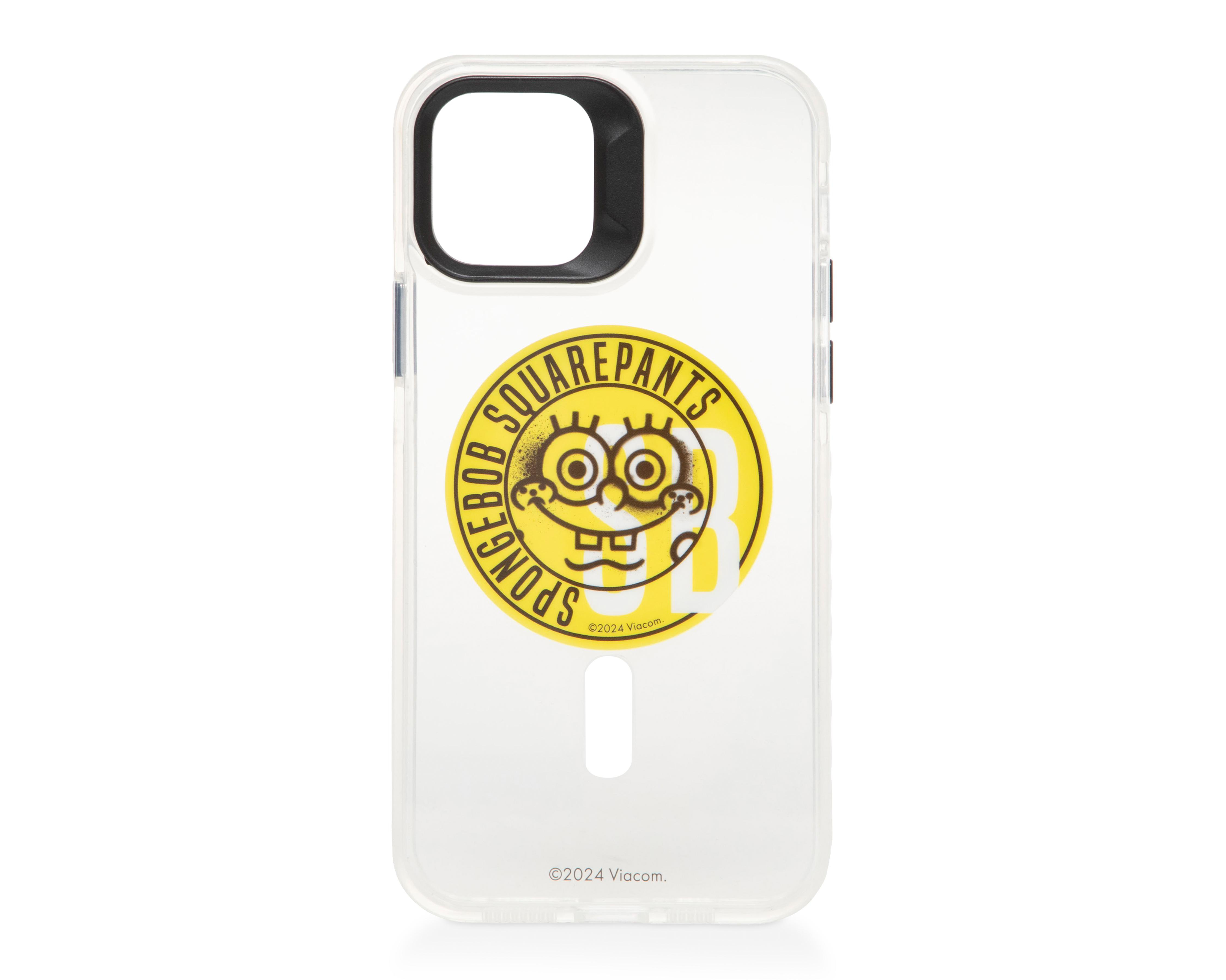 Foto 2 pulgar | Funda Bob Esponja Paramount para iPhone 12-12 Pro