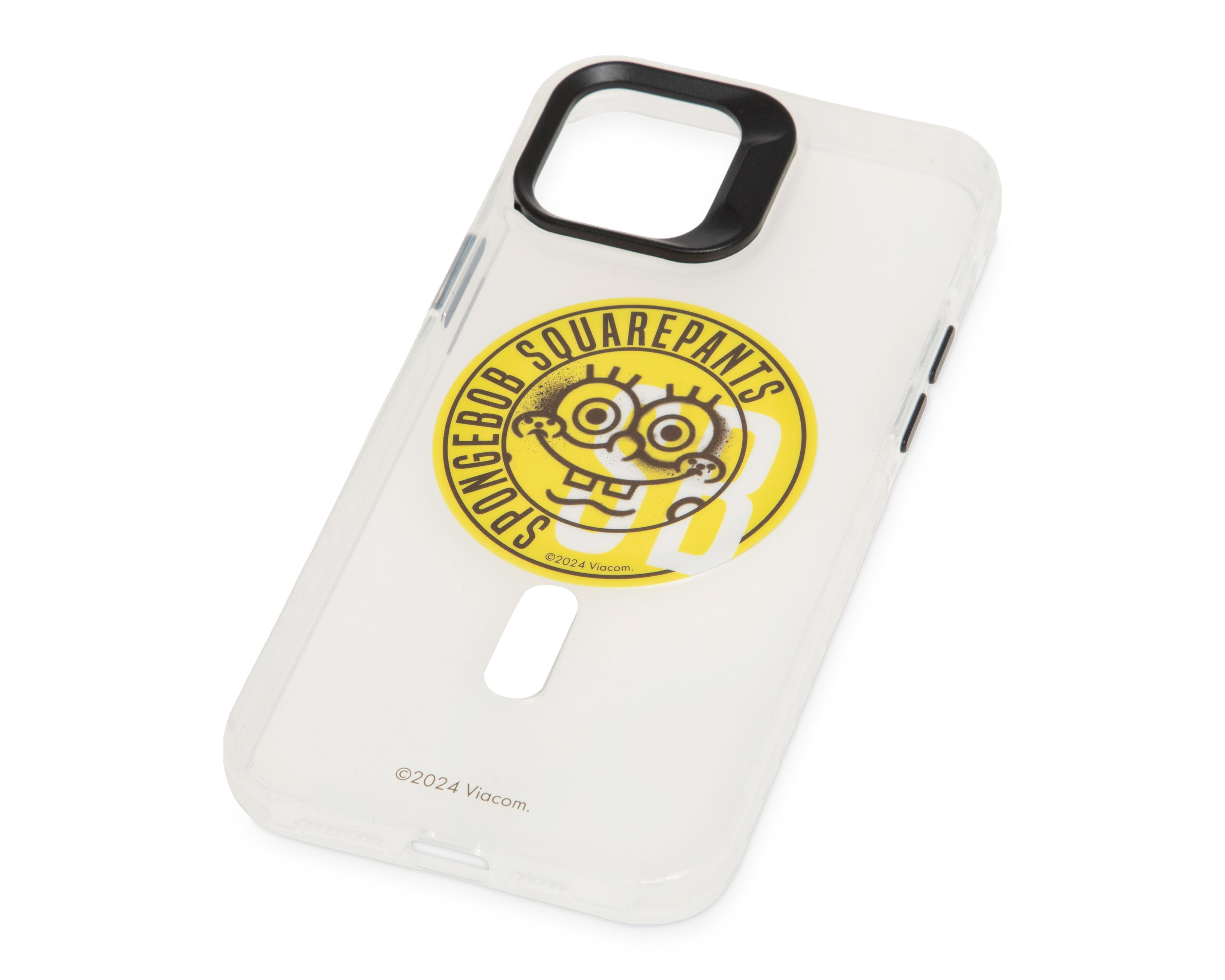 Foto 6 pulgar | Funda Bob Esponja Paramount para iPhone 12-12 Pro