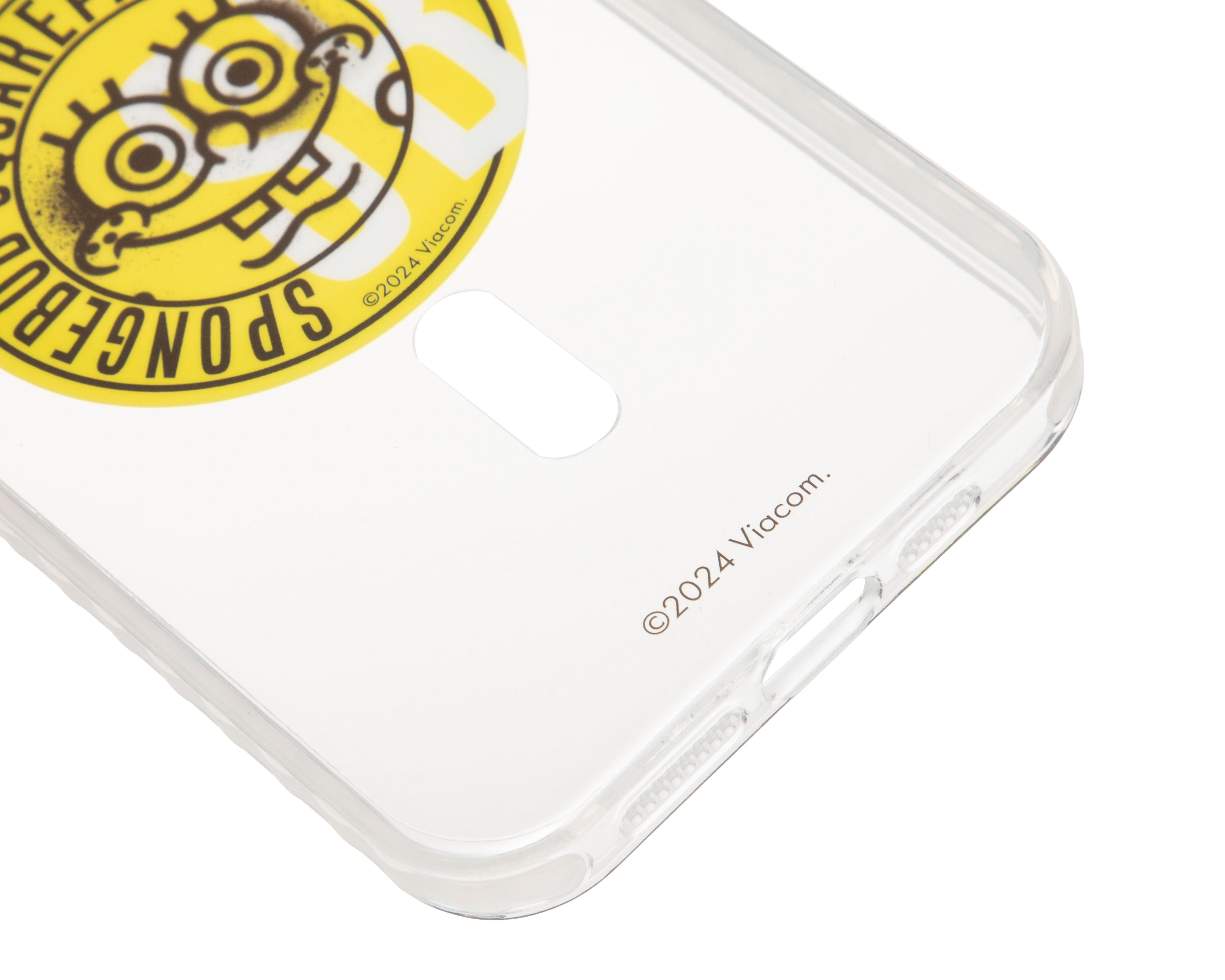 Foto 7 pulgar | Funda Bob Esponja Paramount para iPhone 12-12 Pro