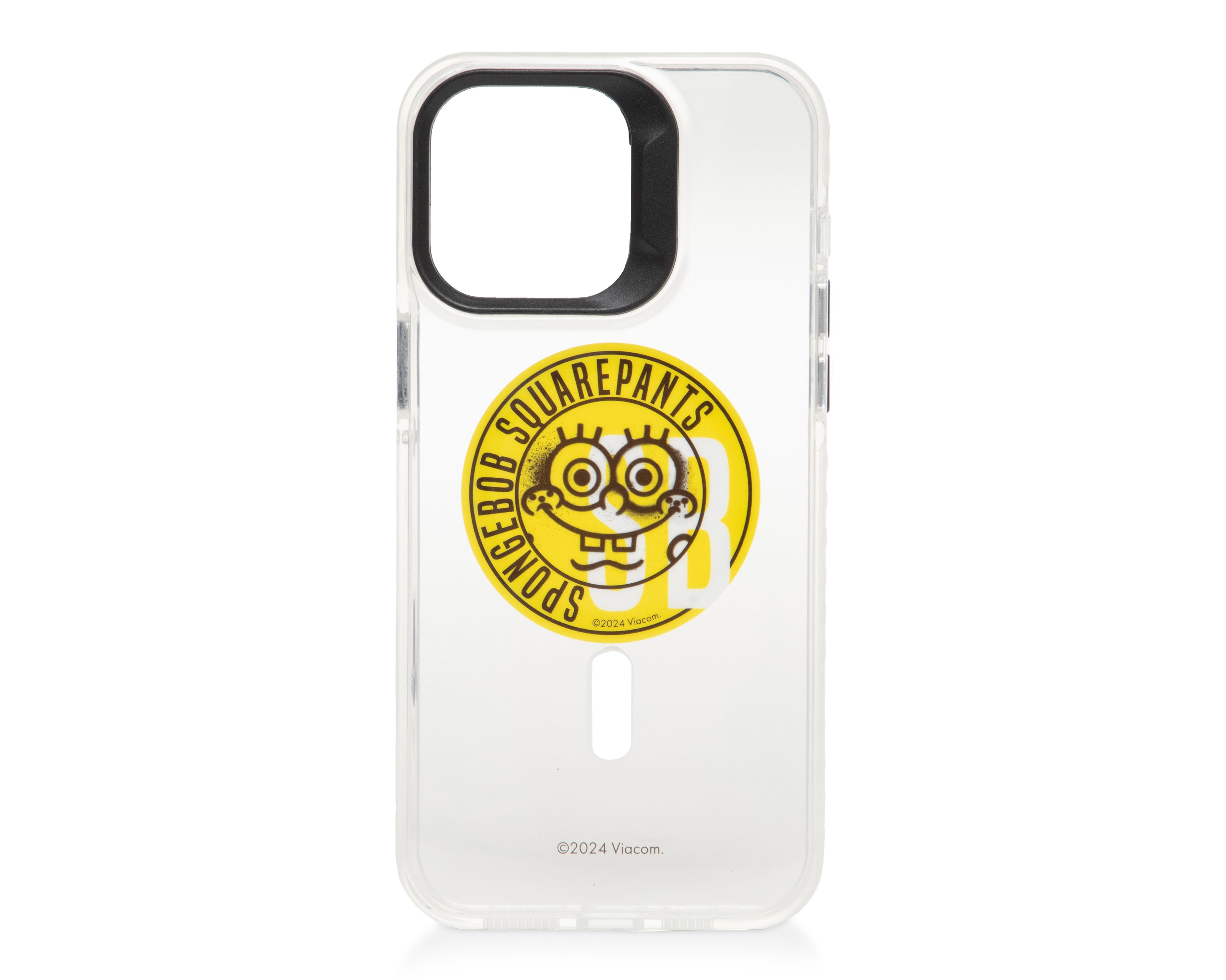 Foto 2 pulgar | Funda Bob Esponja Paramount para iPhone 15 Pro Max