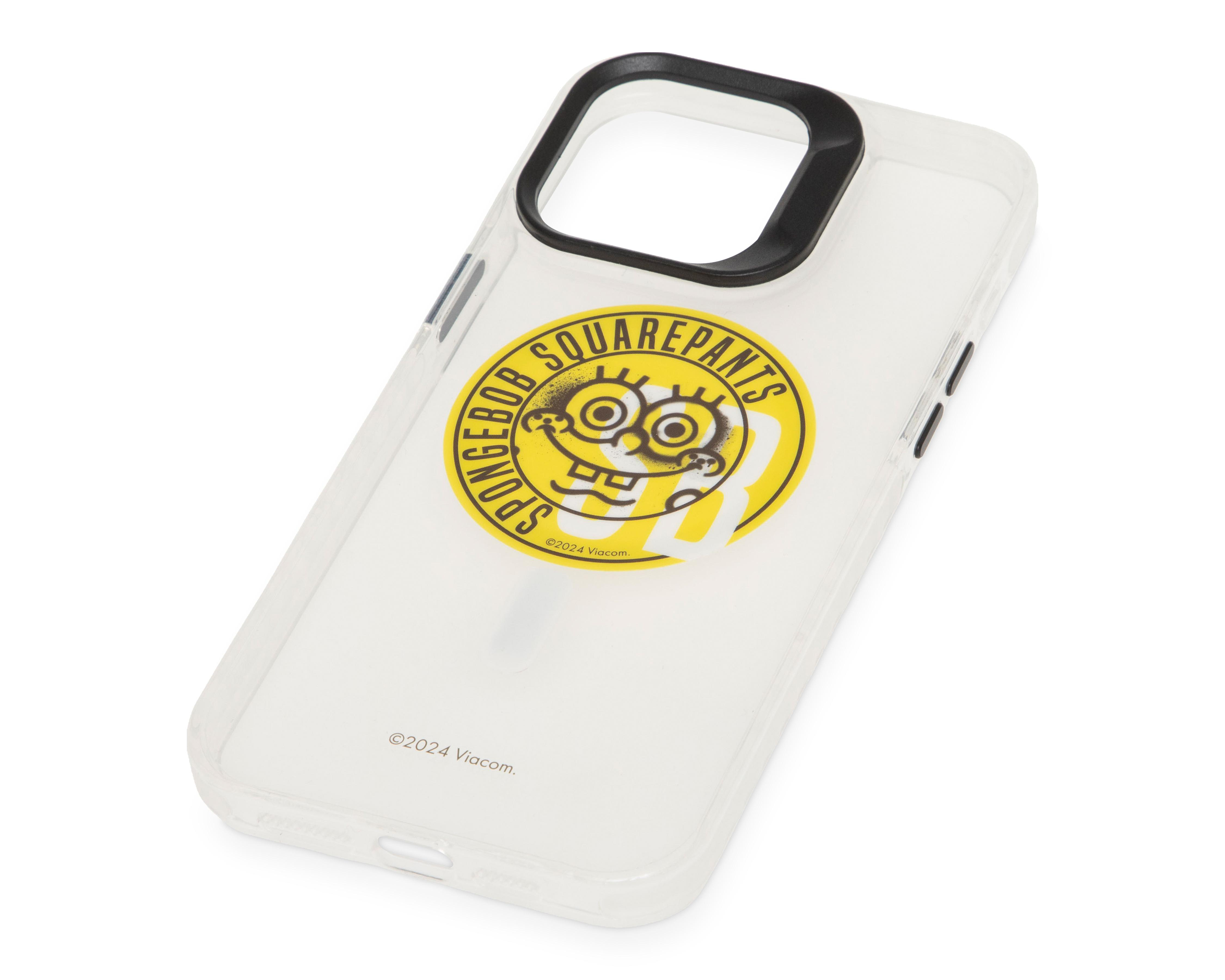 Foto 5 pulgar | Funda Bob Esponja Paramount para iPhone 15 Pro Max